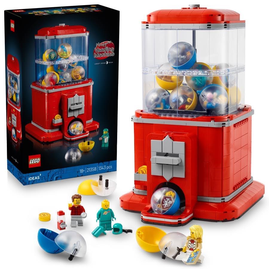 Lego Ideas 21358 Spielzeugautomat Mit Minifiguren