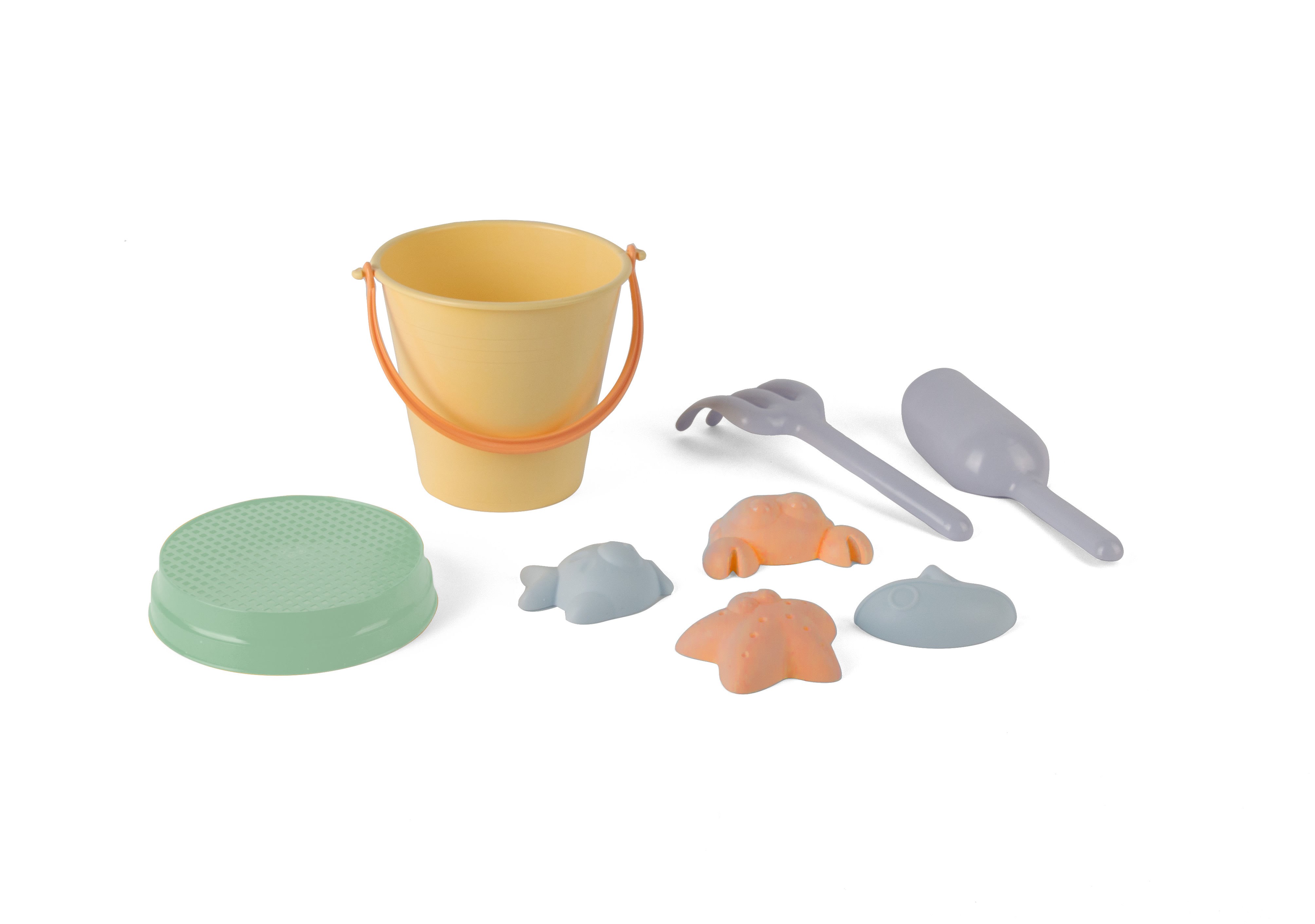 Dantoy Pastel Bucket Set 8pcs. - Spiele im Freien 2720