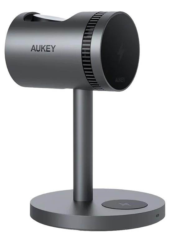 Aukey Lc-mc311a Magfusion 3-in-1 Pro Qi2 Active Cooling Wireless Charging Station - Handys Adapter Und Ladegeraete