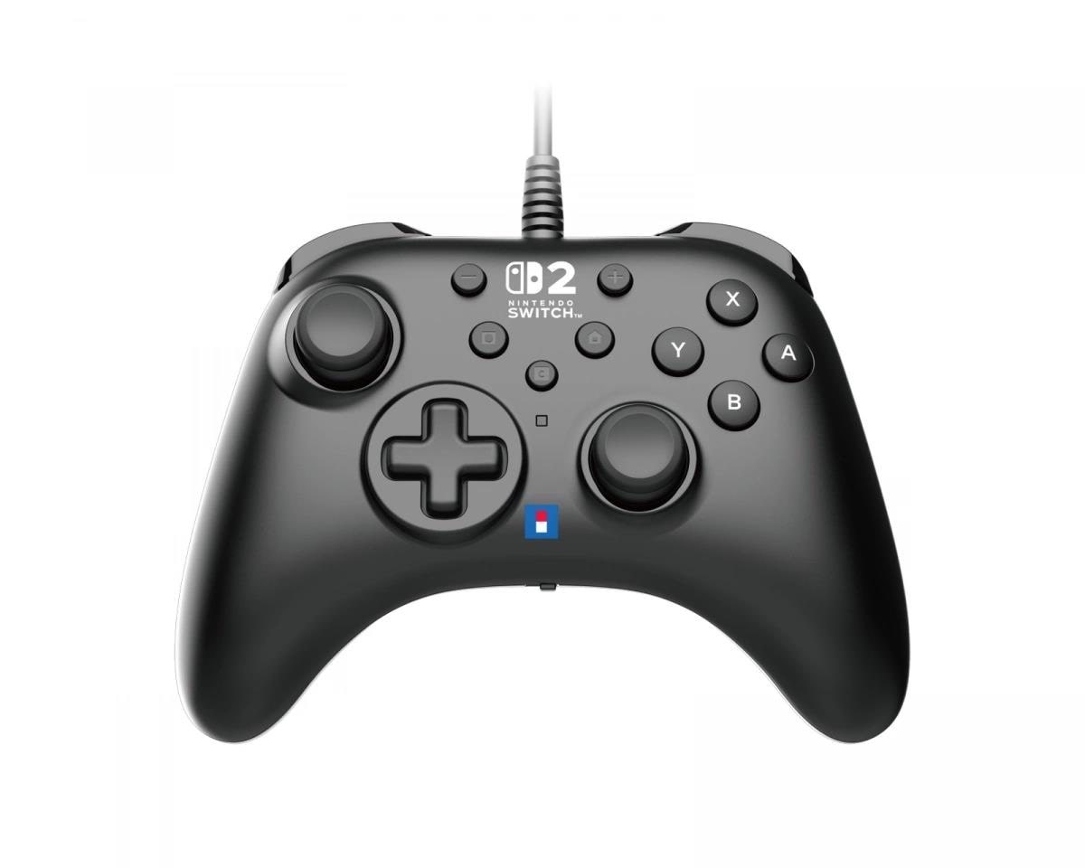 Hori Pad Turbo (Black) - Wired Controller - Nintendo Switch 2 - Gaming Zubehoer