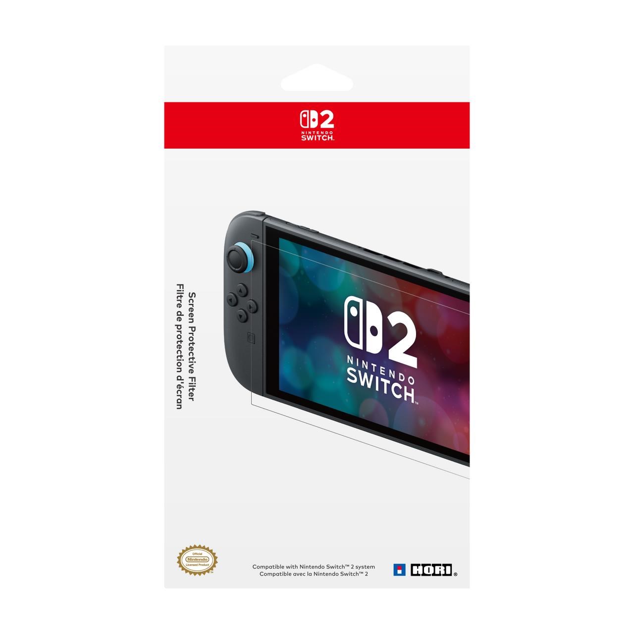 Hori Screen Protective Filter - Displayschutzfolie - Nintendo Switch 2 - Gaming Zubehoer