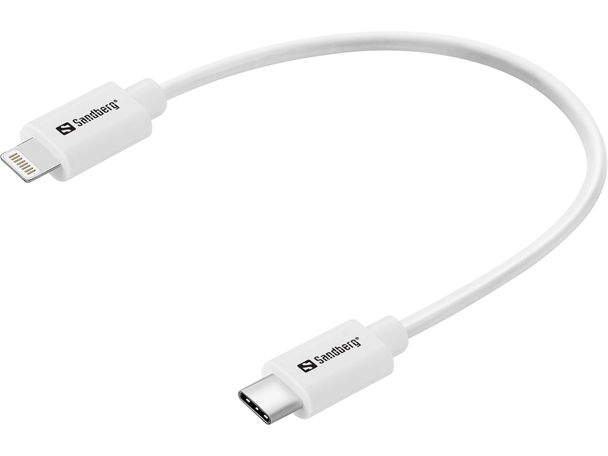Sandberg Usb-c PD to Lightning Mfi - 0.2M - Usb Kabel