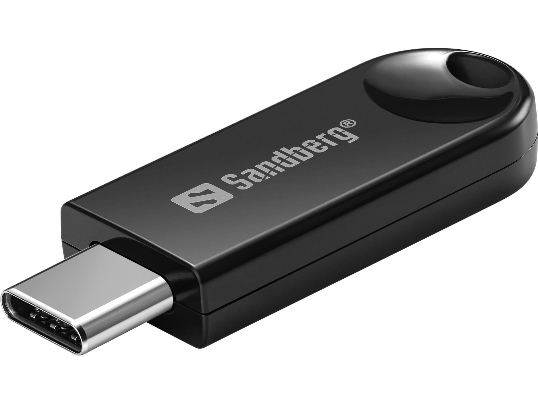 Sandberg Usb-c Bluetooth 5.3 Dongle - Bluetooth Usb Adapter Schwarz 136-69