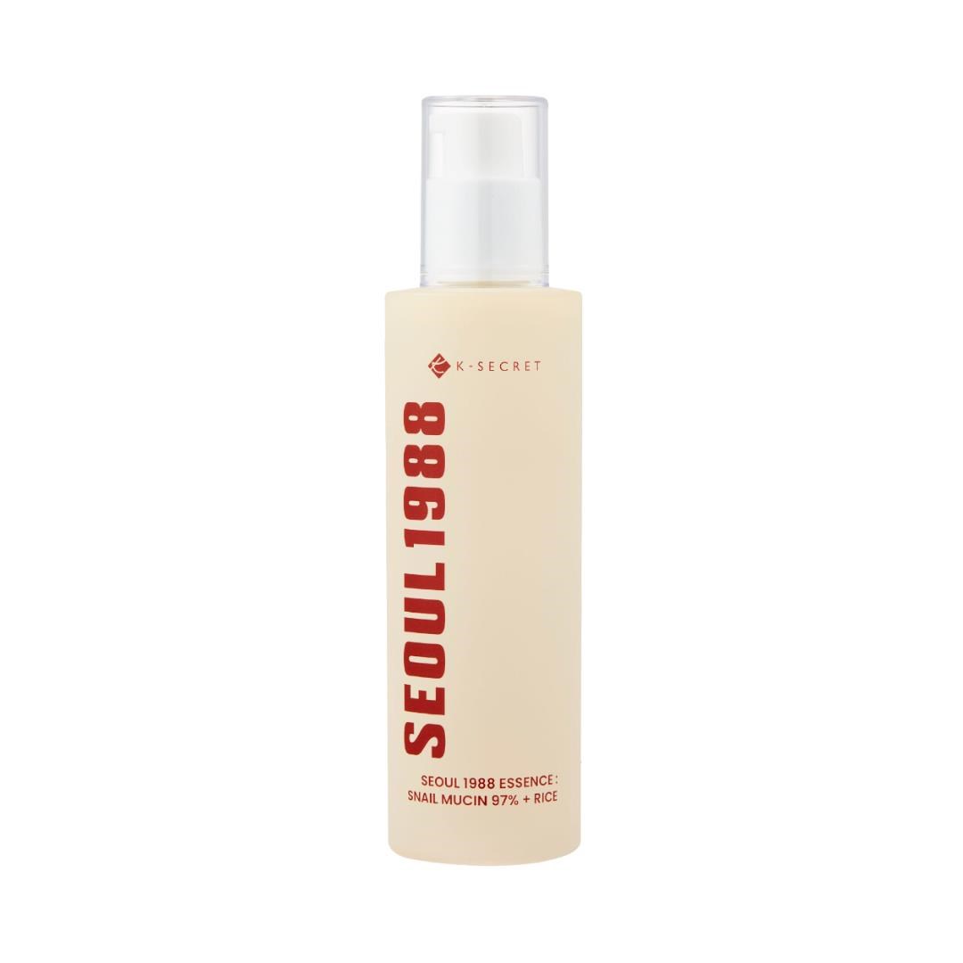 Ksecret Seoul 1988 Essence: Snail Mucin 97% + Rice 100 ml - Gesichtspflege 8809695240515