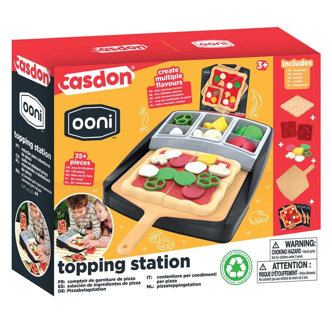 Casdon - Ooni Toy Pizza Topping Station Playset - Rollenspiele 79150