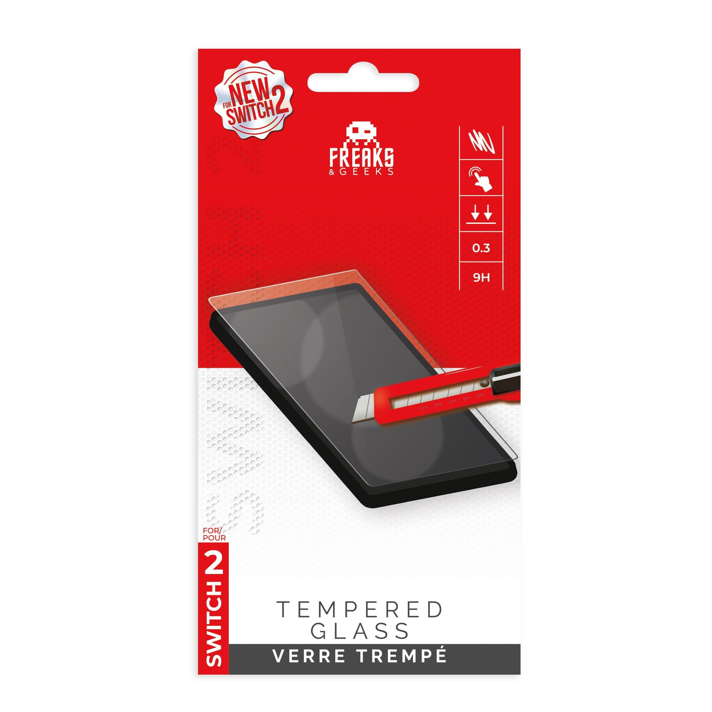 Freaks And Geeks Screen Protector - Nintendo Switch 2 - Displayschutzfolie - Nintendo Switch 2 - Gaming Zubehoer