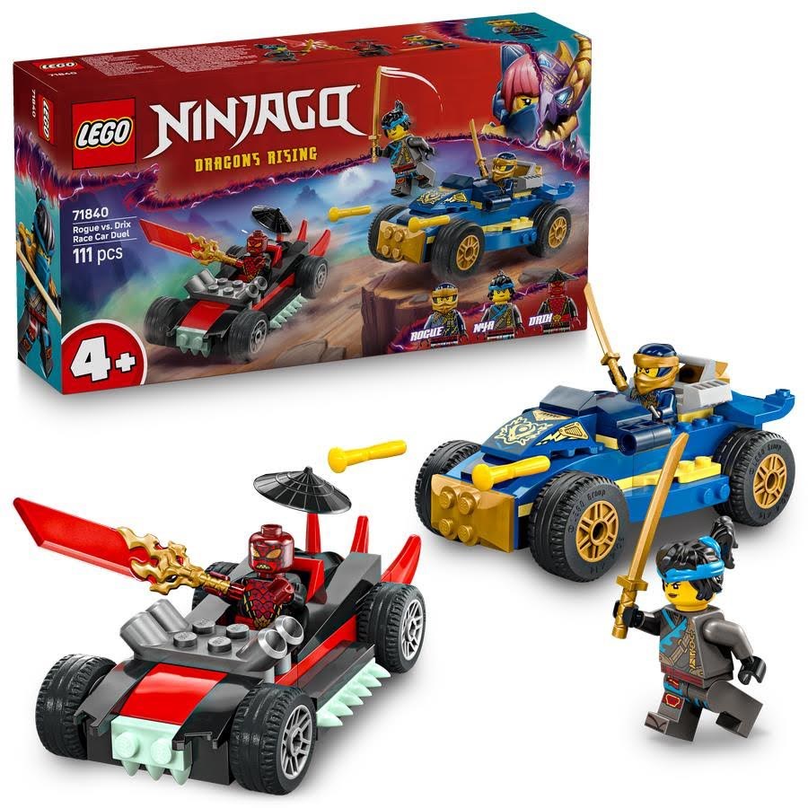Lego Ninjago 71840 Action-autorennen: Rogue vs. Drix