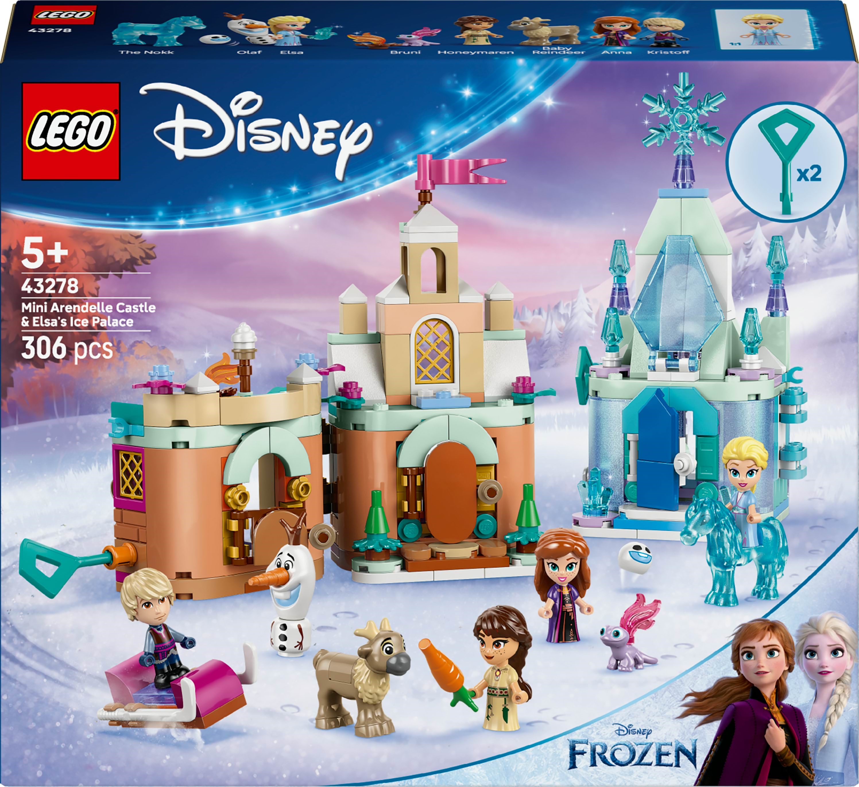 Lego Disney 43278 Schloss Arendelle Und Elsas Eispalast
