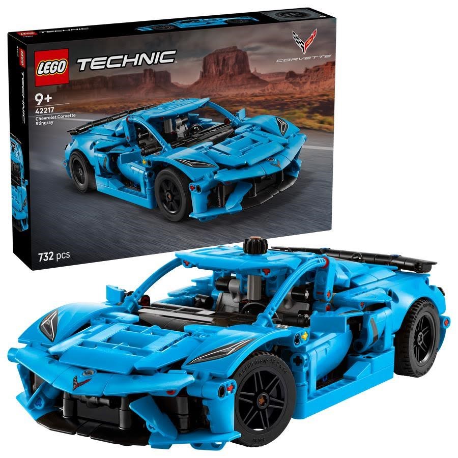 Lego Agents 42217 Chevrolet Corvette Stingray in Blau
