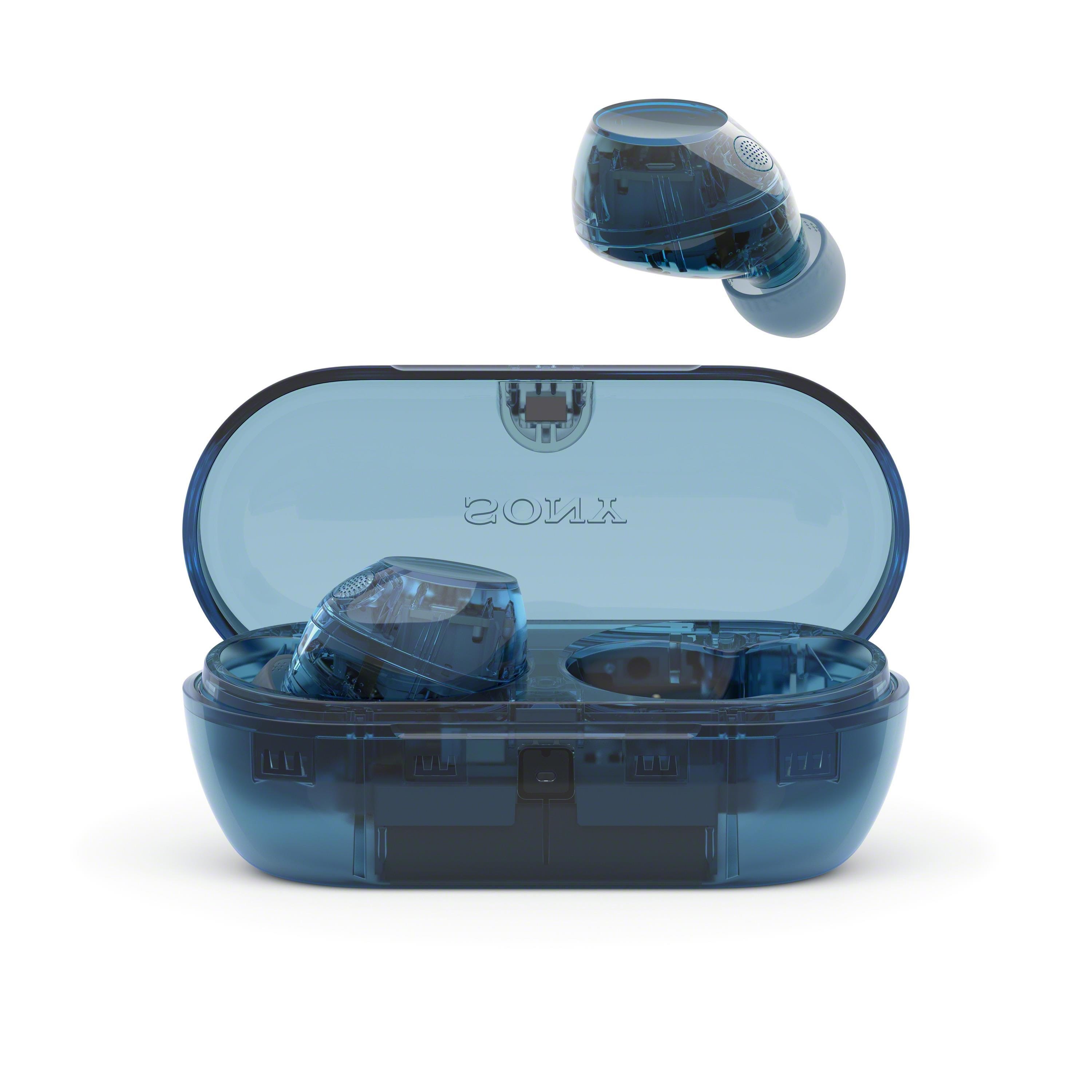 Kopfhörer - Sony Wf-c710n - Anc - Glass Blue - Kopfhoerer/headsets Wfc710nl.Ce7
