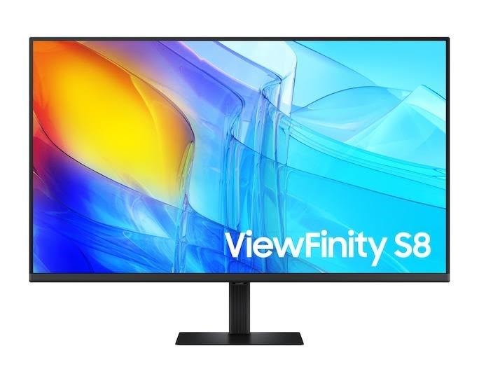 37" Samsung Viewfinity S8 S37d800 - 3840x2160 (4K) - VA - Bildschirm Black Ls37d800eauxxe