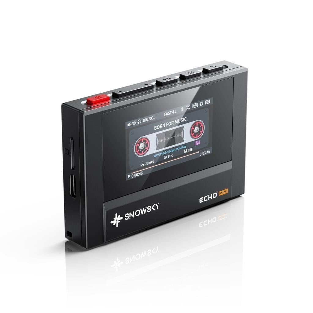 Fiio Echo Mini - Black - Mp3 Spieler 8 GB - Mp3 Player Zubehoer