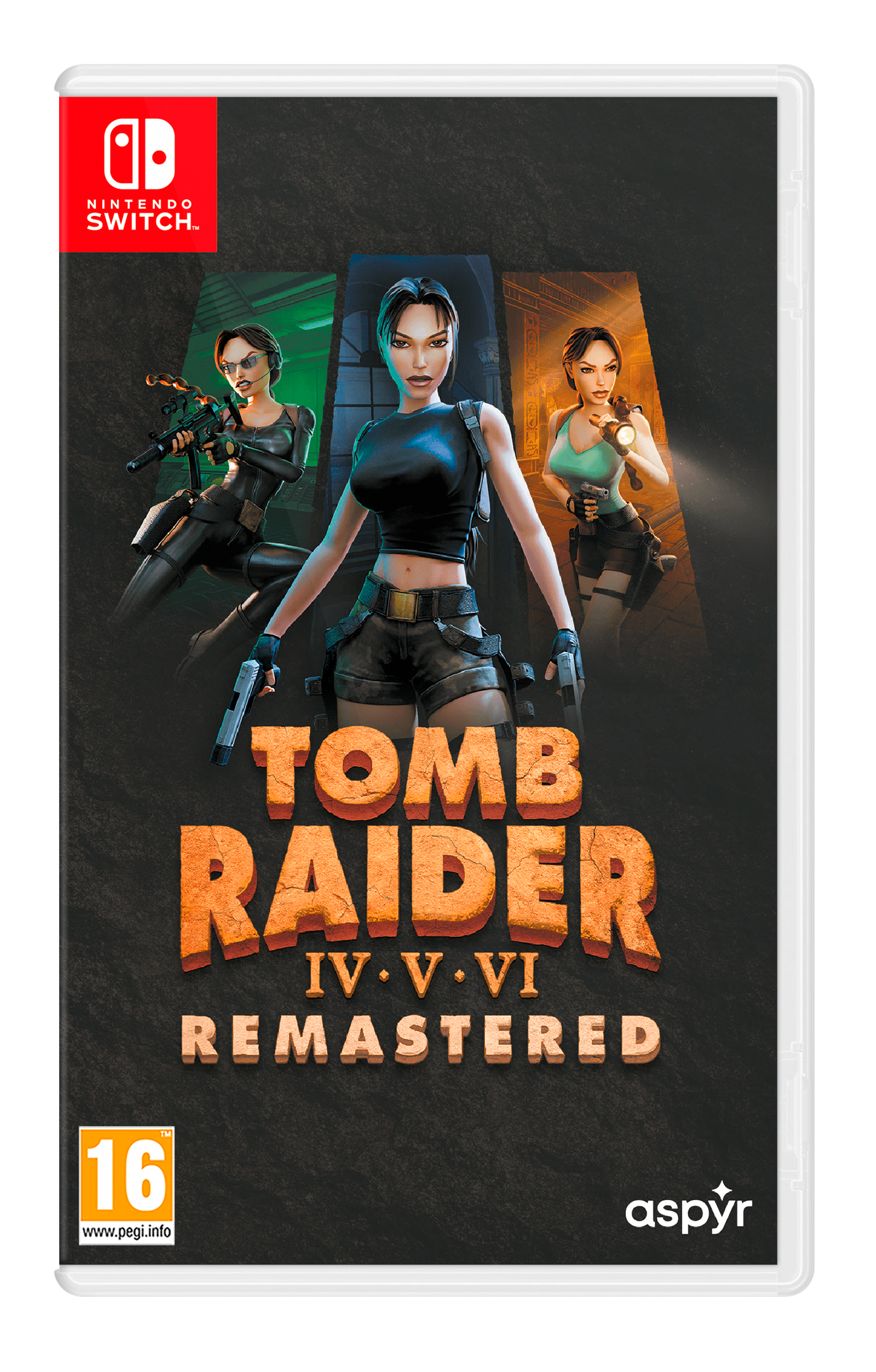 Tomb Raider Iv-vi Remastered - Nintendo Switch - Plattform - Pegi 16 - Spiele 5056635615404