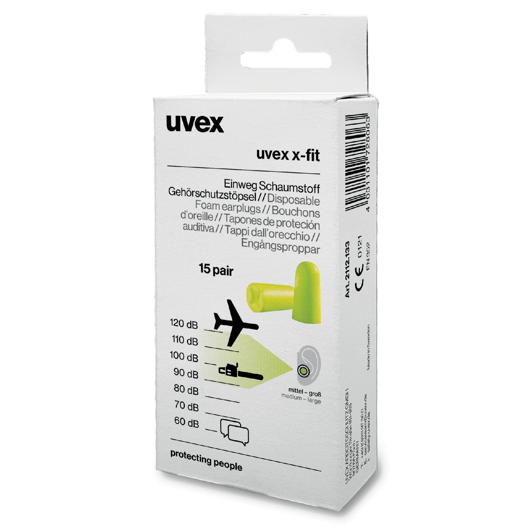 Uvex 2112133 Ear Plug - Sicherheit