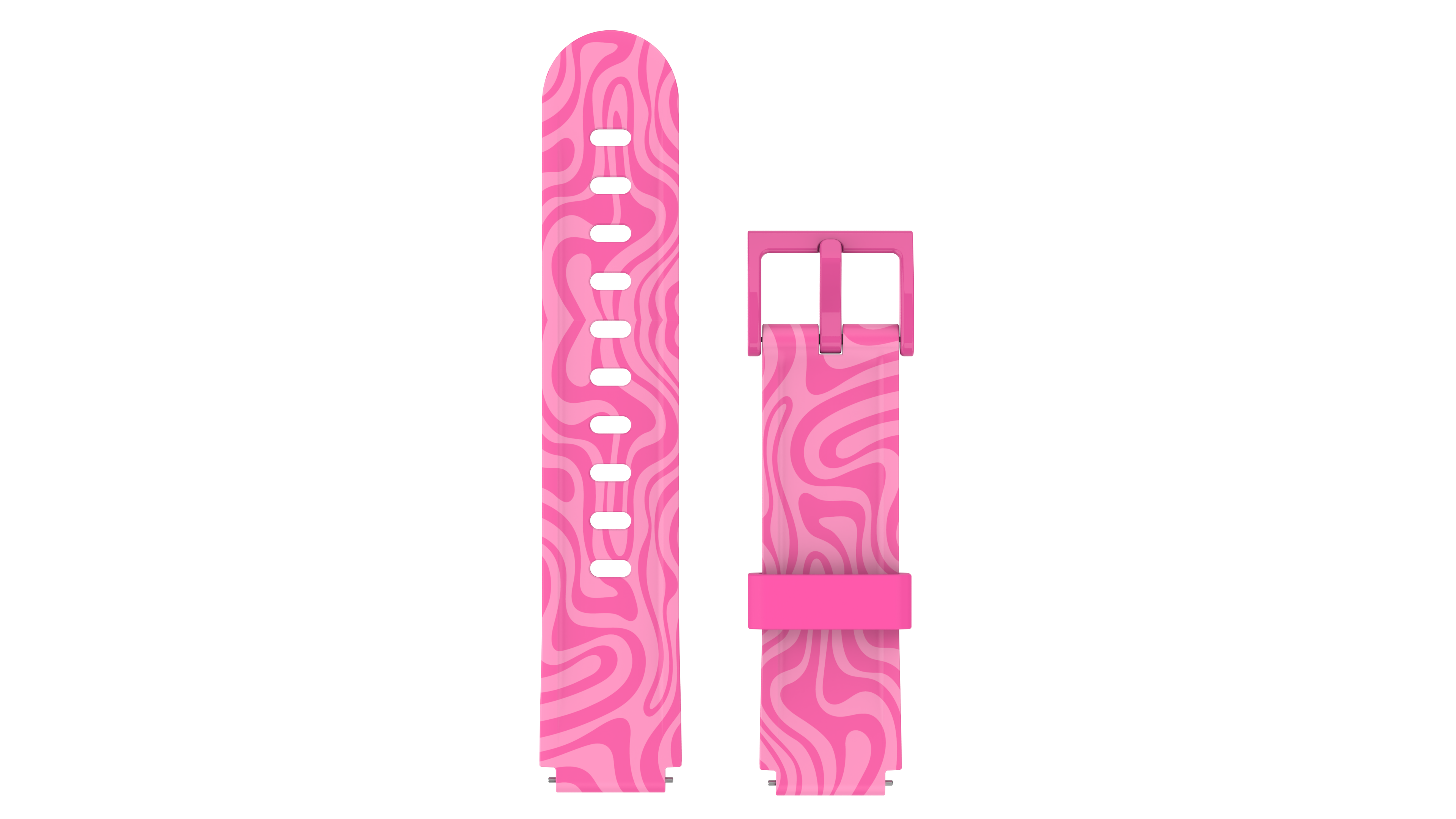 Xplora Xgo3 Strap - Pink Zebra - Smartwatch Accessories