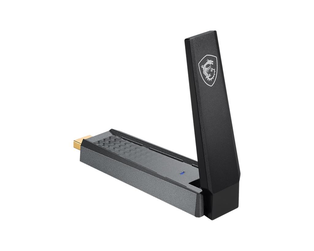 Msi Ax1800 Wifi Usb Adapter Wifi 6 Usb3.2 Gen1 - Netzwerkadapter Netzkarte Druckserver Usw