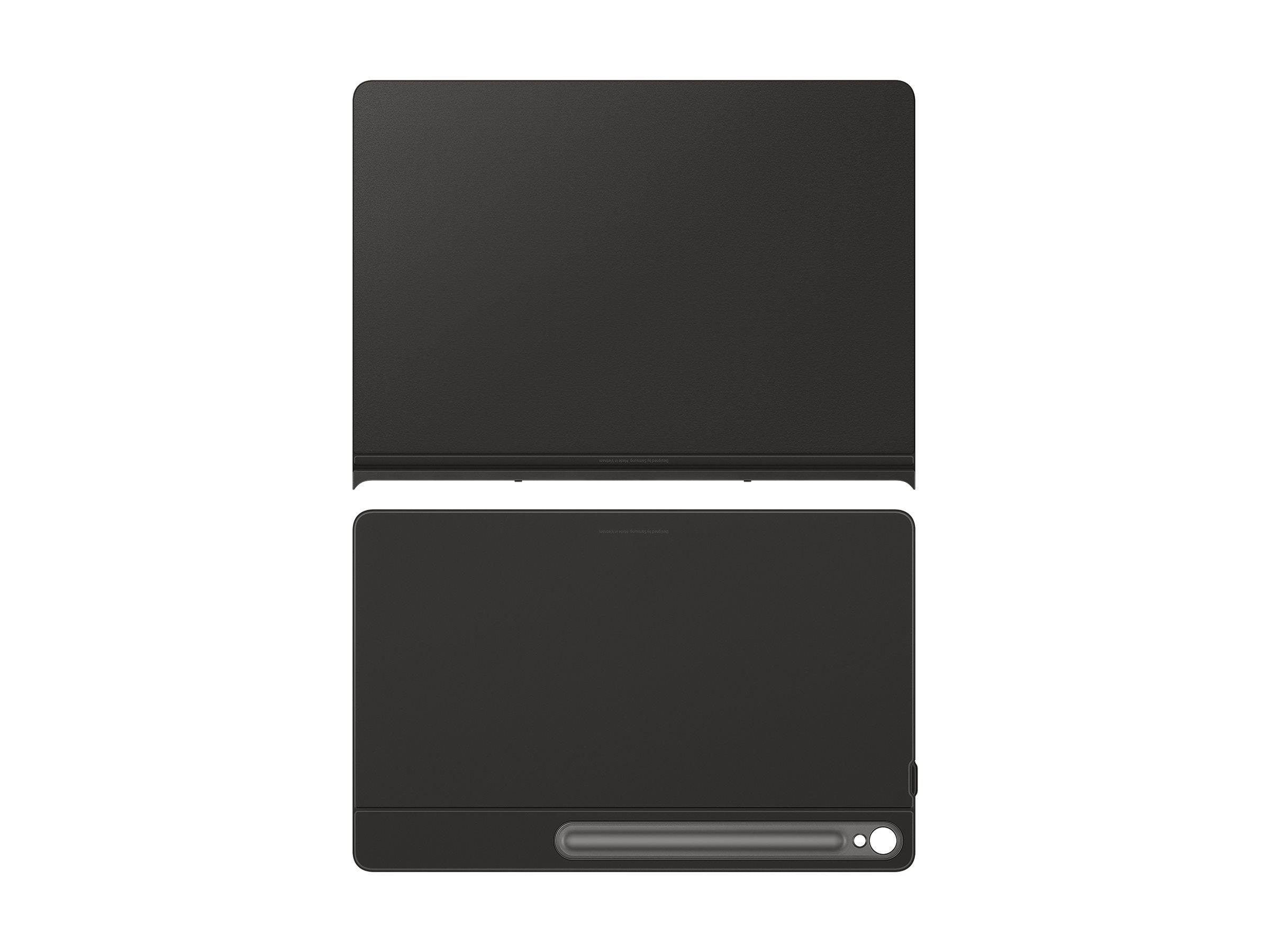 Samsung Galaxy Tab S10 FE+ Smart Book Cover - Black - Tablets Cover Case