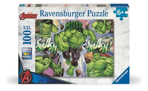 Ravensburger Jigsaw Puzzle Xxl Marvel Hulk 100 Pcs. 2D Puzzles