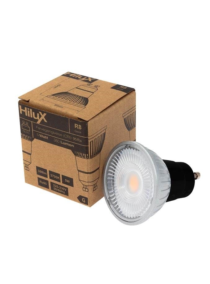 Hilux Led-lampe R8 - 5.5W - 2700k - Ra97 - Dimmable - Gu10 - Led Birnen 5714255011128