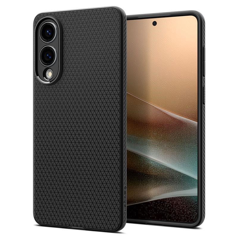 Spigen Liquid Air - Matte Black - Samsung Galaxy S25 Edge - Handys Cover Cases