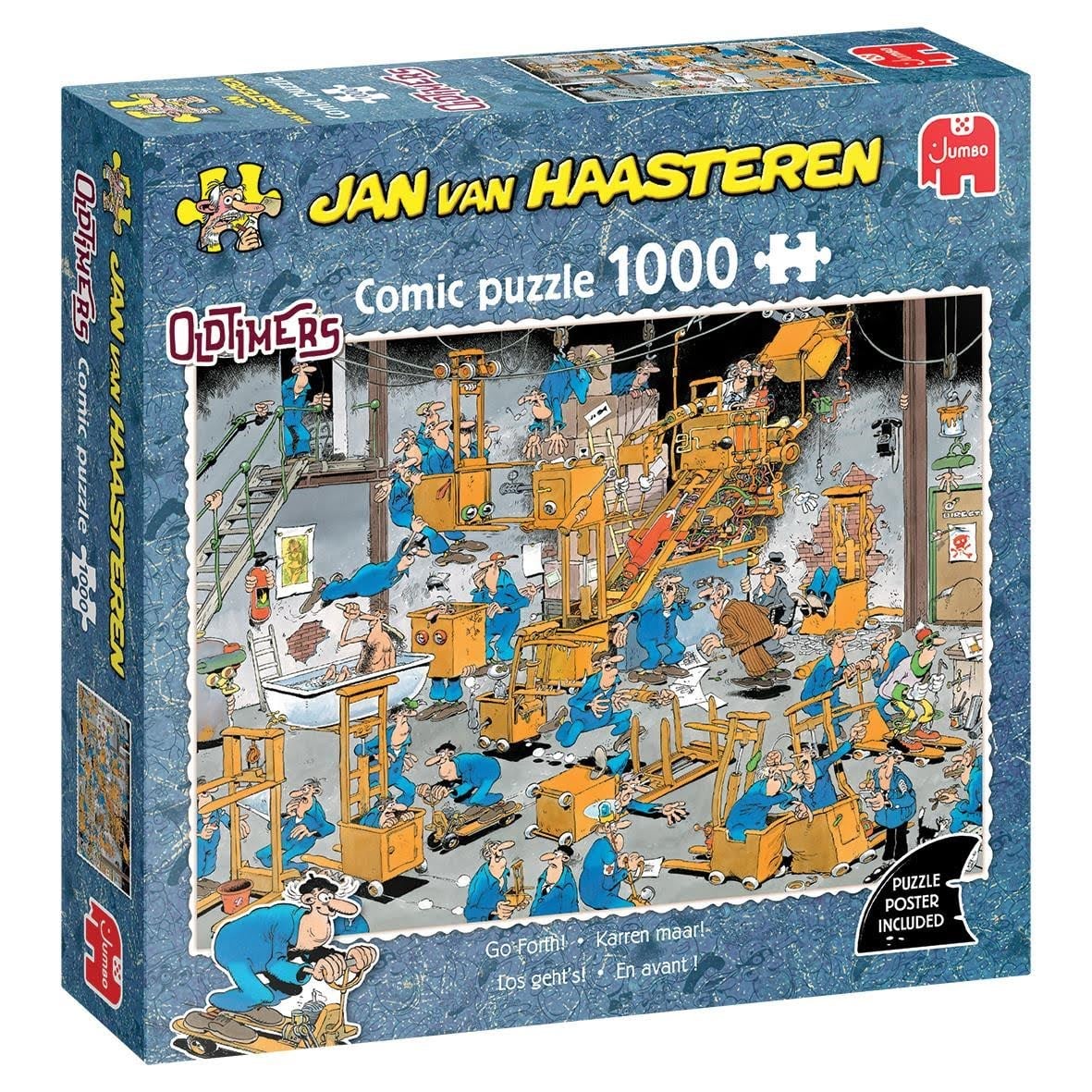 Jan Van Haasteren Oldtimers Go Forth! (1000) - Puzzle 1110100528