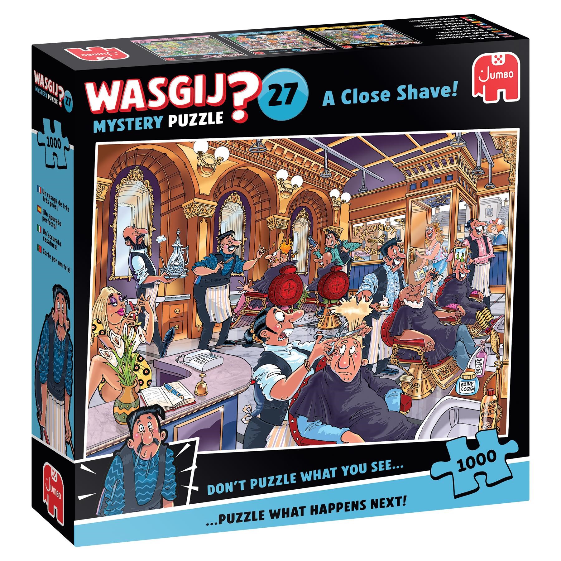 Wasgij Mystery 27 A Close Shave! (1000) - Puzzle 1110100593
