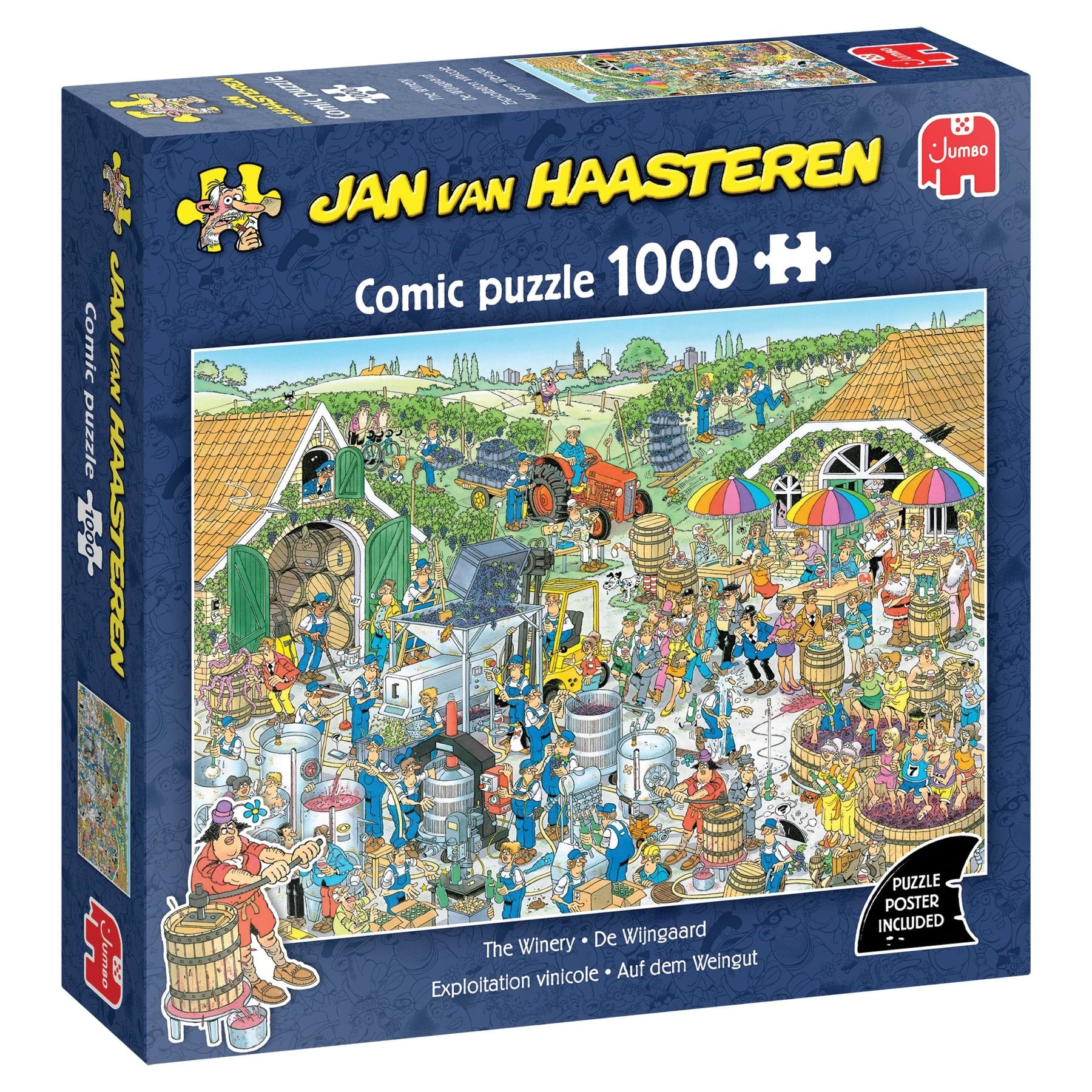 Jan Van Haasteren The Winery (1000) - Puzzle 1110100604