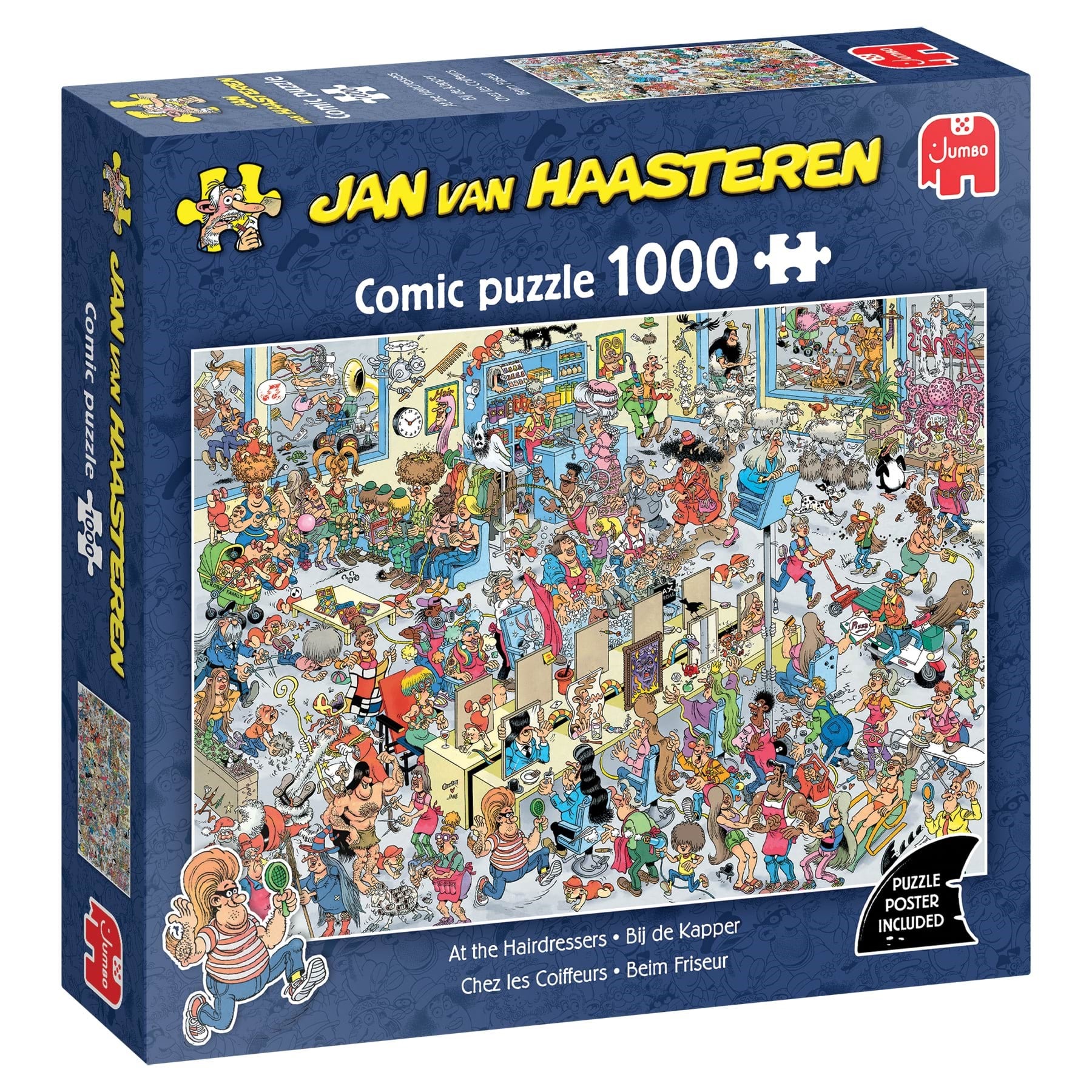 Jan Van Haasteren The Hairdressers (1000) - Puzzle 1110100611