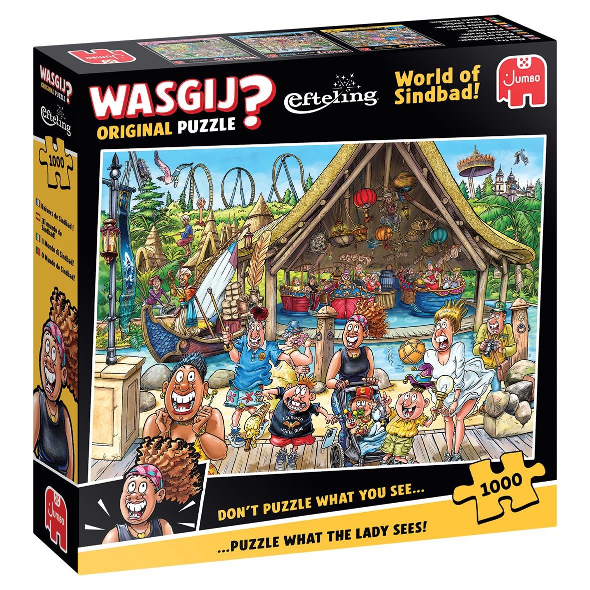Wasgij Original Efteling - World of Sindbad! (1000) - Puzzle