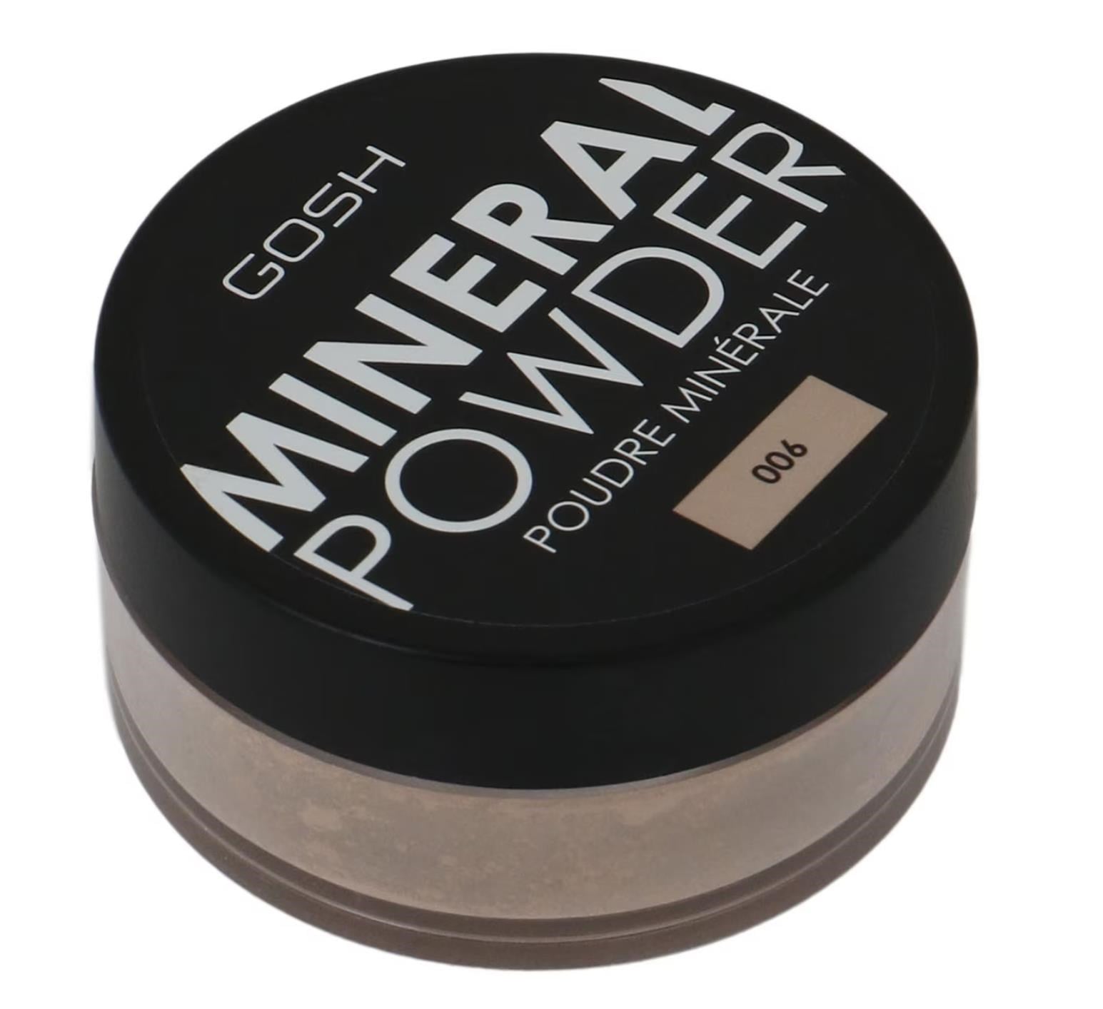 Gosh Mineral Loose Setting Powder 006 Honey 8 g - Make Up 5711914026080