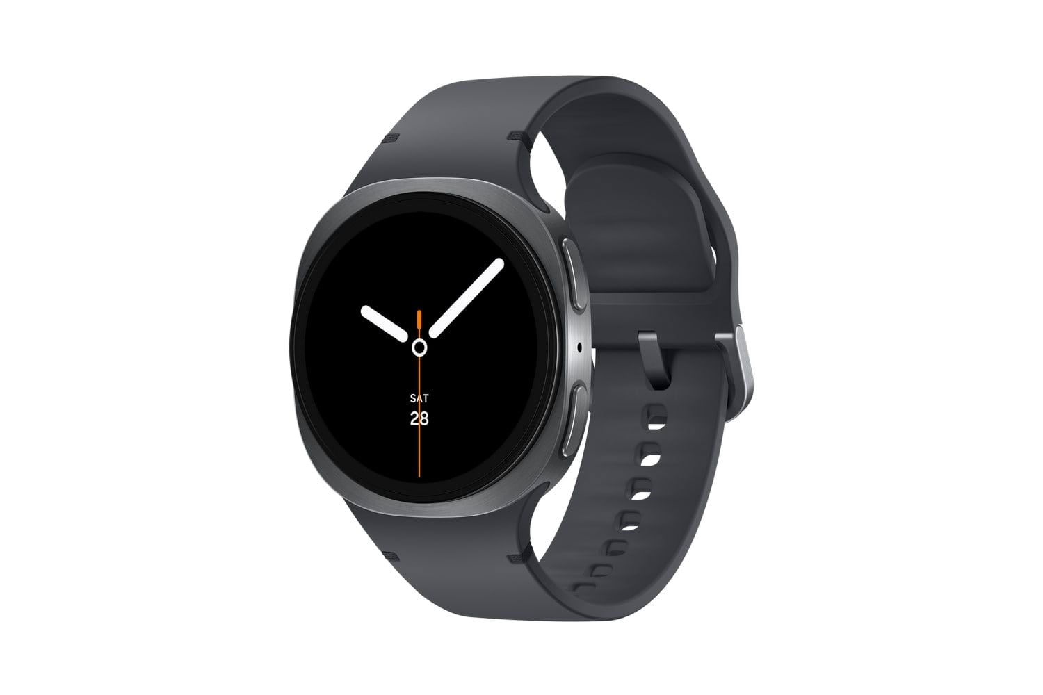Samsung Galaxy Watch8 40mm - Graphite - Smartwatches Pulsuhren Sportuhren Schrittzaehler Black Sm-l320ndaaeub