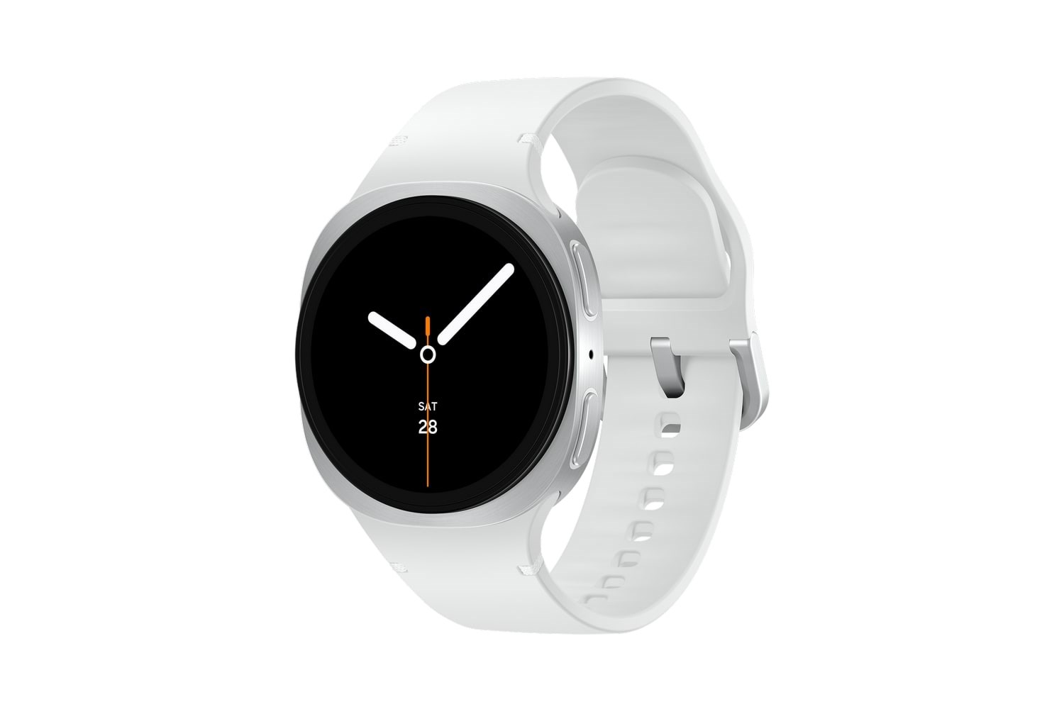 Samsung Galaxy Watch8 40mm Esim - Silver - Smartwatches Pulsuhren Sportuhren Schrittzaehler Sm-l325fzsaeub