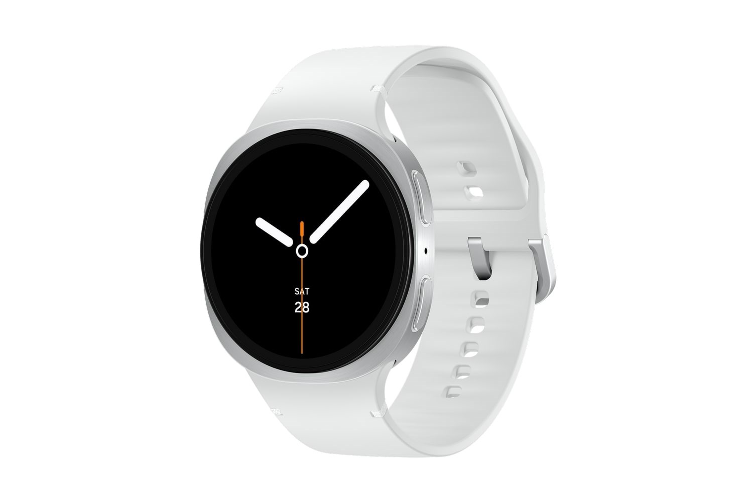 Samsung Galaxy Watch8 44mm Esim - Silver - Smartwatches Pulsuhren Sportuhren Schrittzaehler Sm-l335fzsaeub