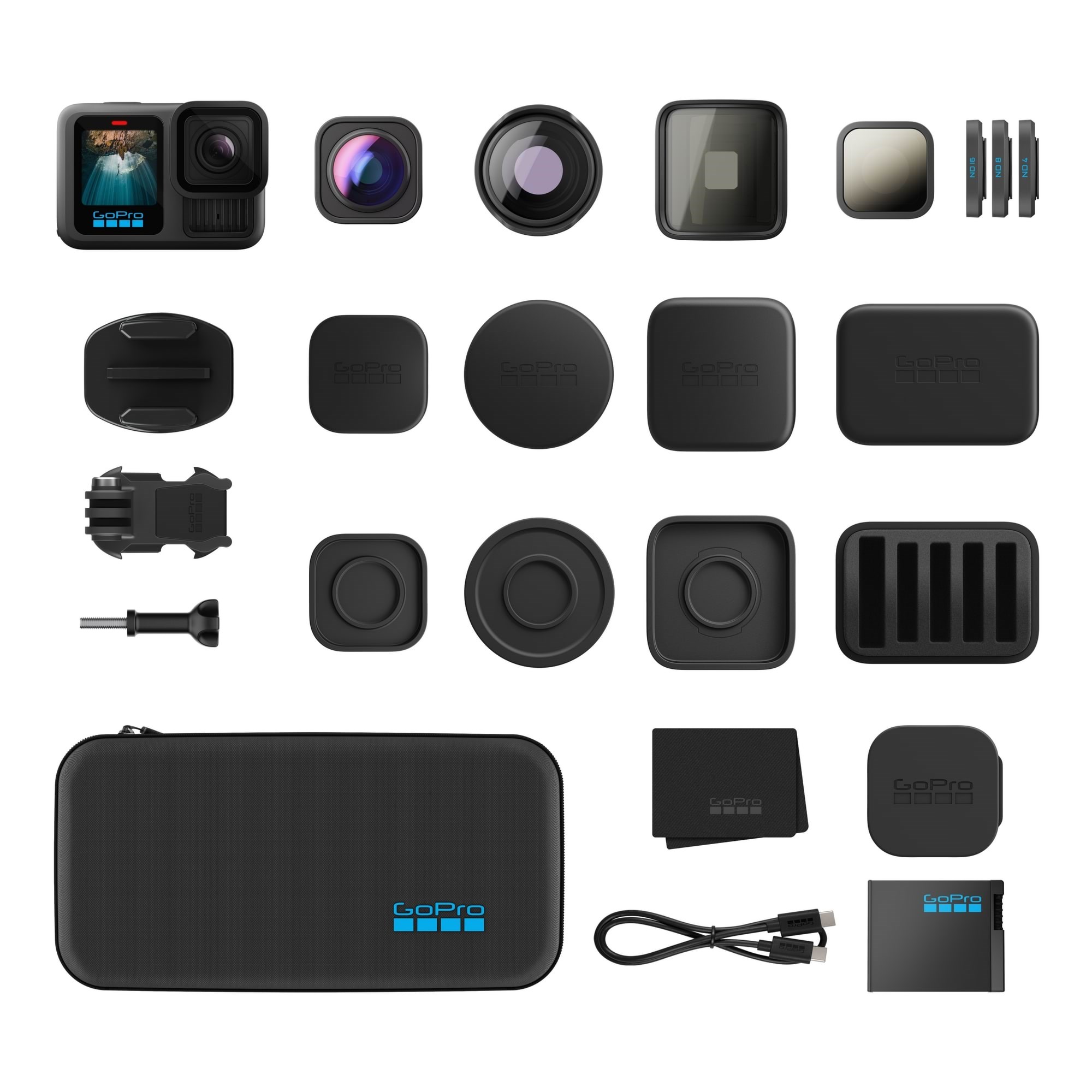 Gopro Hero13 Black + Lens Collection - Action Kamera