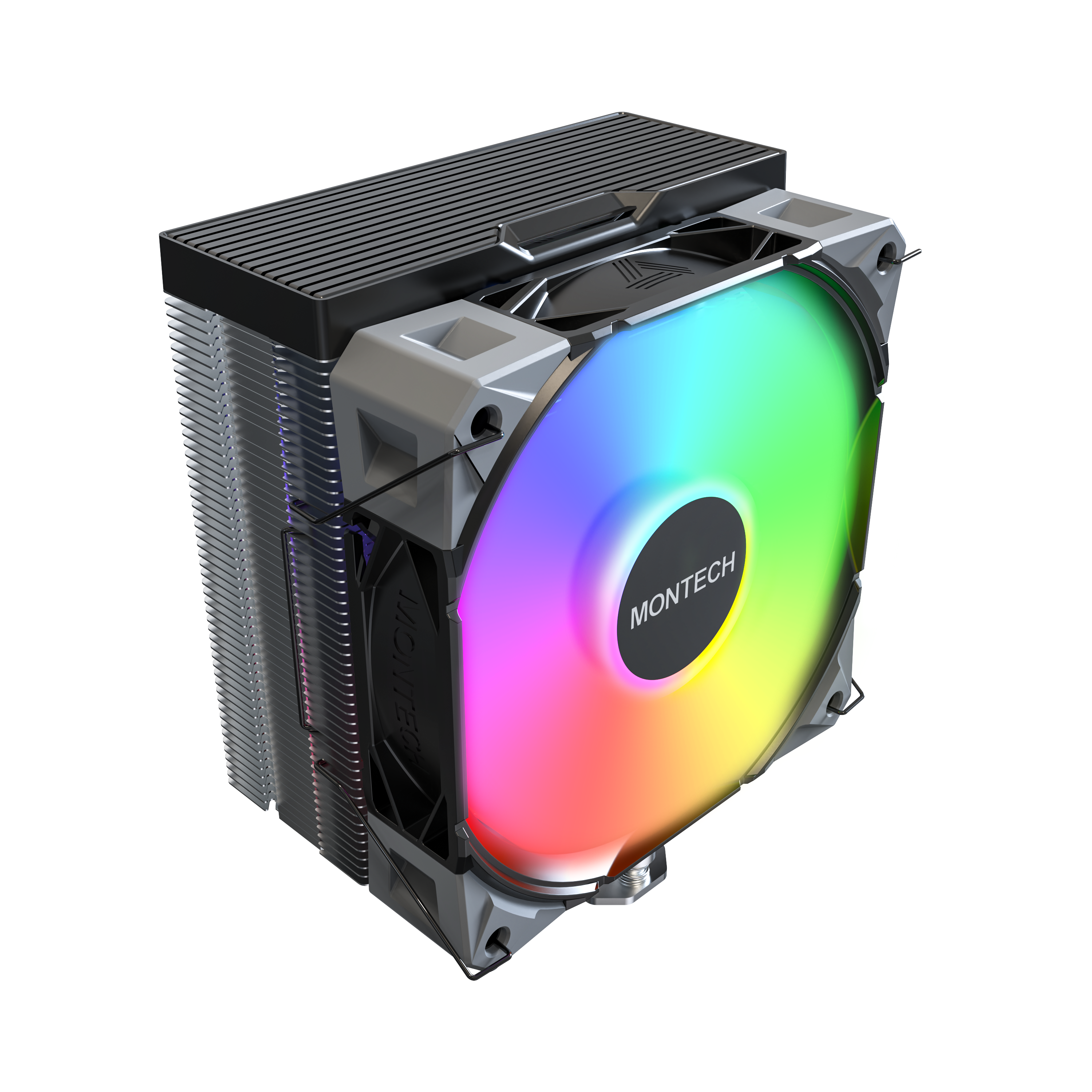 Montech Nx400 Argb - Black - Cpu-luftkühler - Max 35 Dba - Cpu Kuehler