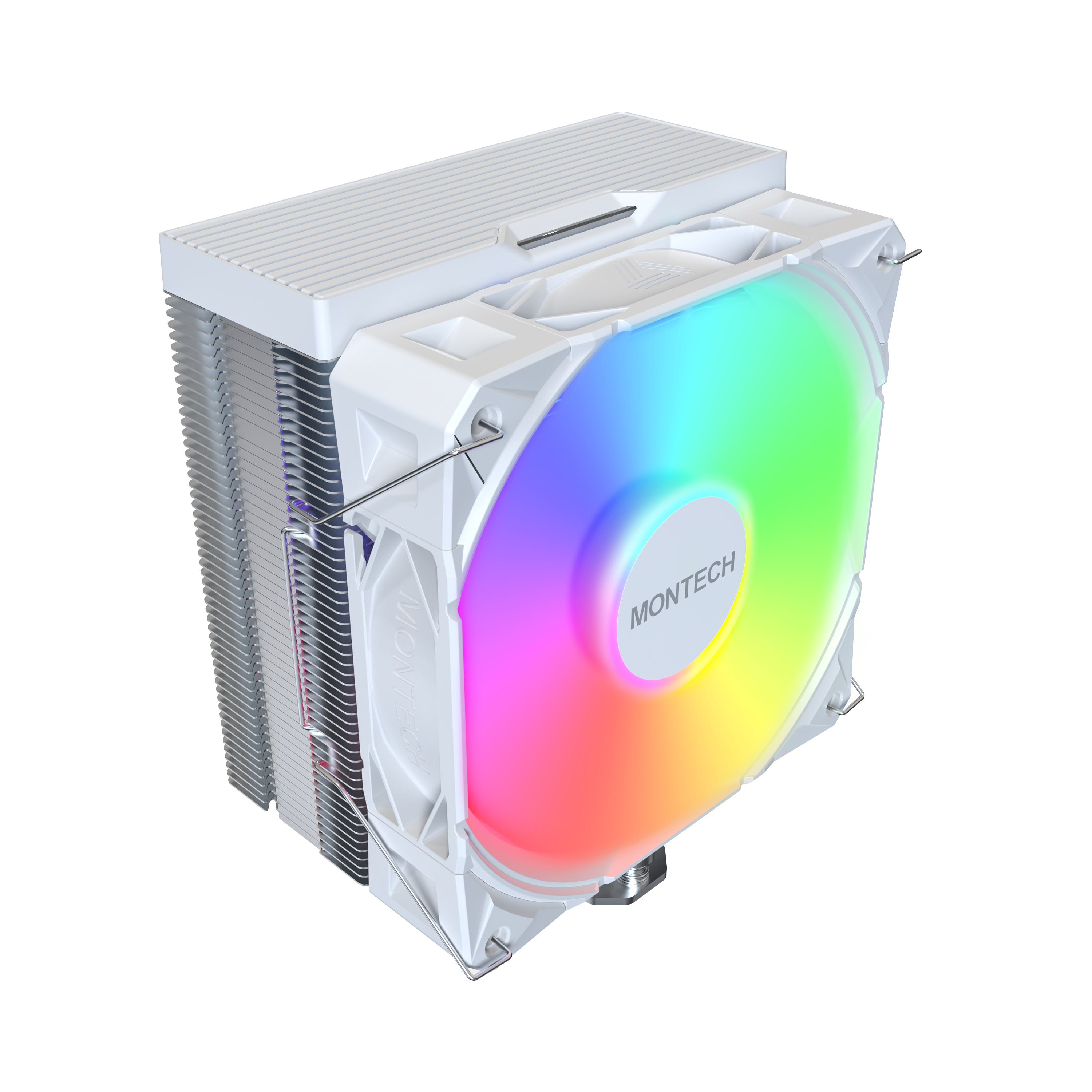 Montech Nx400 Argb - White - Cpu-luftkühler - Max 35 Dba - Cpu Kuehler
