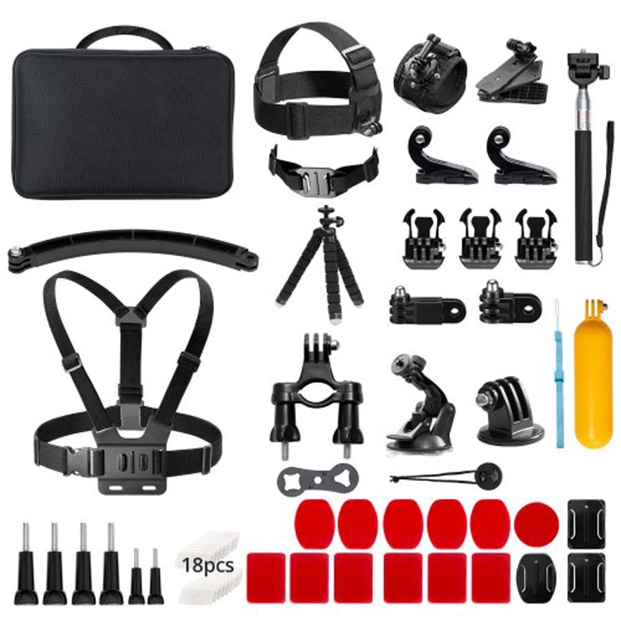 Akaso Action Camera Accessories (60 Pcs) - Actionkamera Zubehoer Syac0048-bk