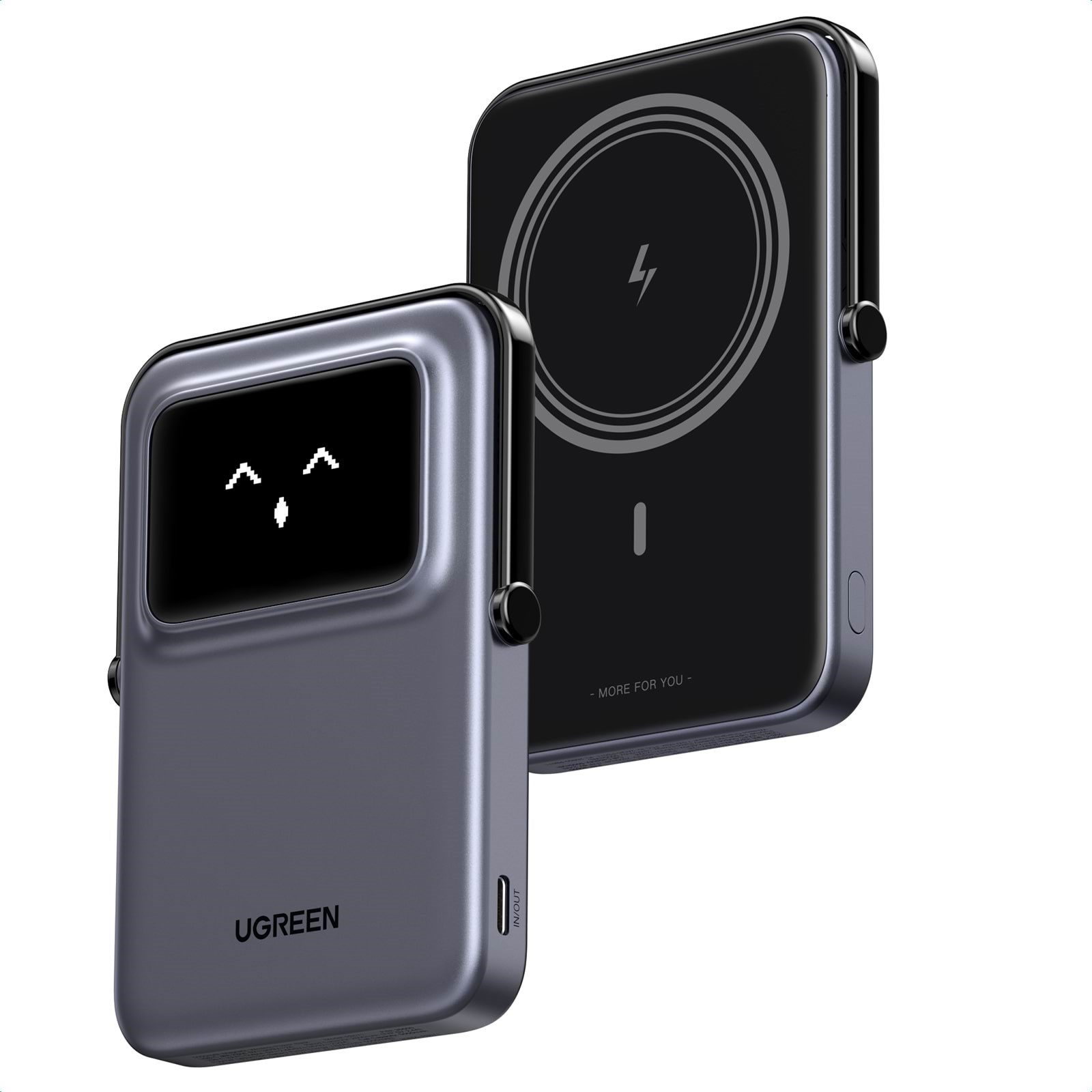 Ugreen Uno Magnetic Wireless 7.5W - 5000 Mah - Powerbank Akku Grau 35605b-ug