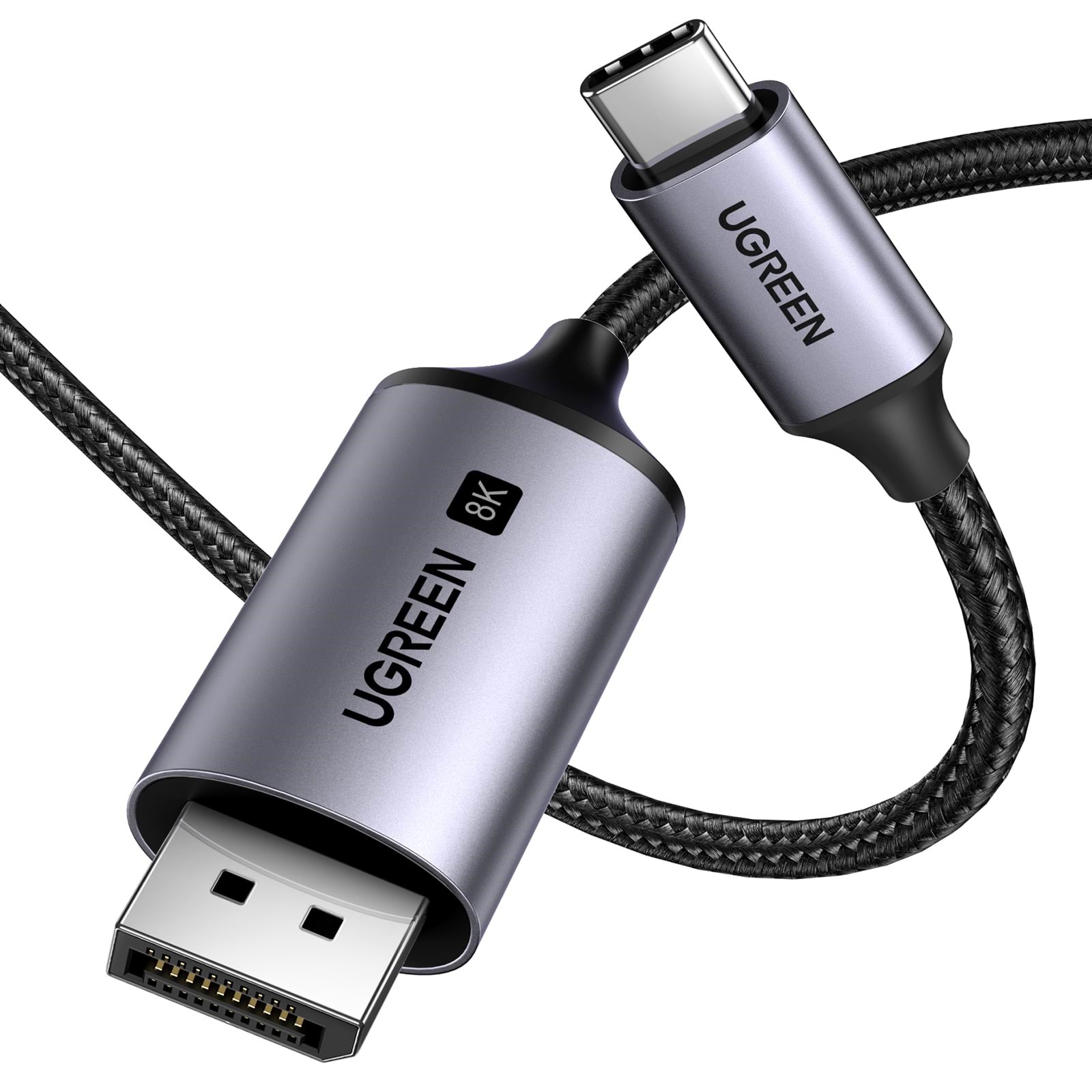 Ugreen Usb-c to Displayport 8K Cable 2m - Display Kabel
