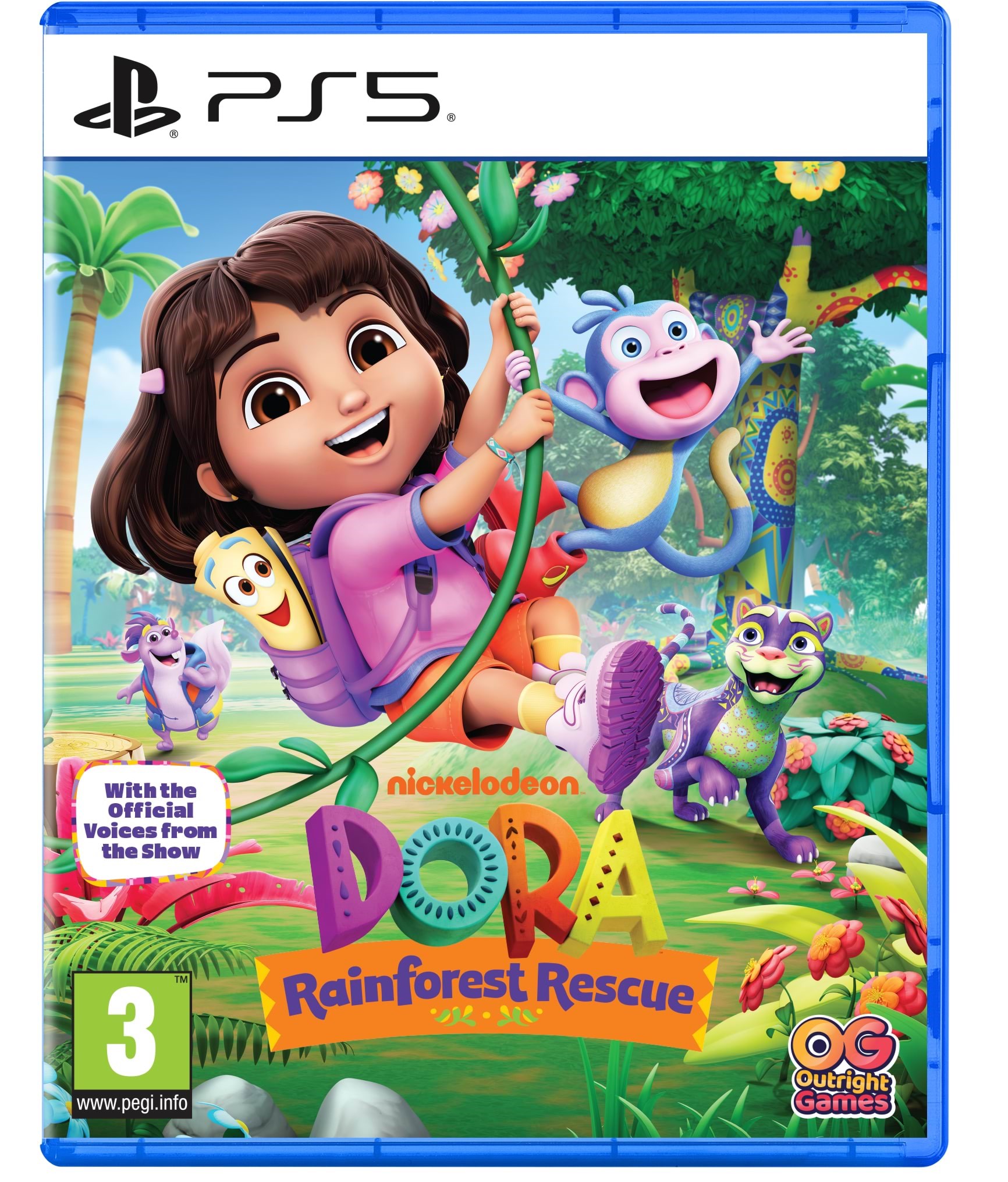 Dora: Rainforest Rescue - Sony Playstation 5 - Action/abenteuer - Pegi 3 - Spiele 5061005356559