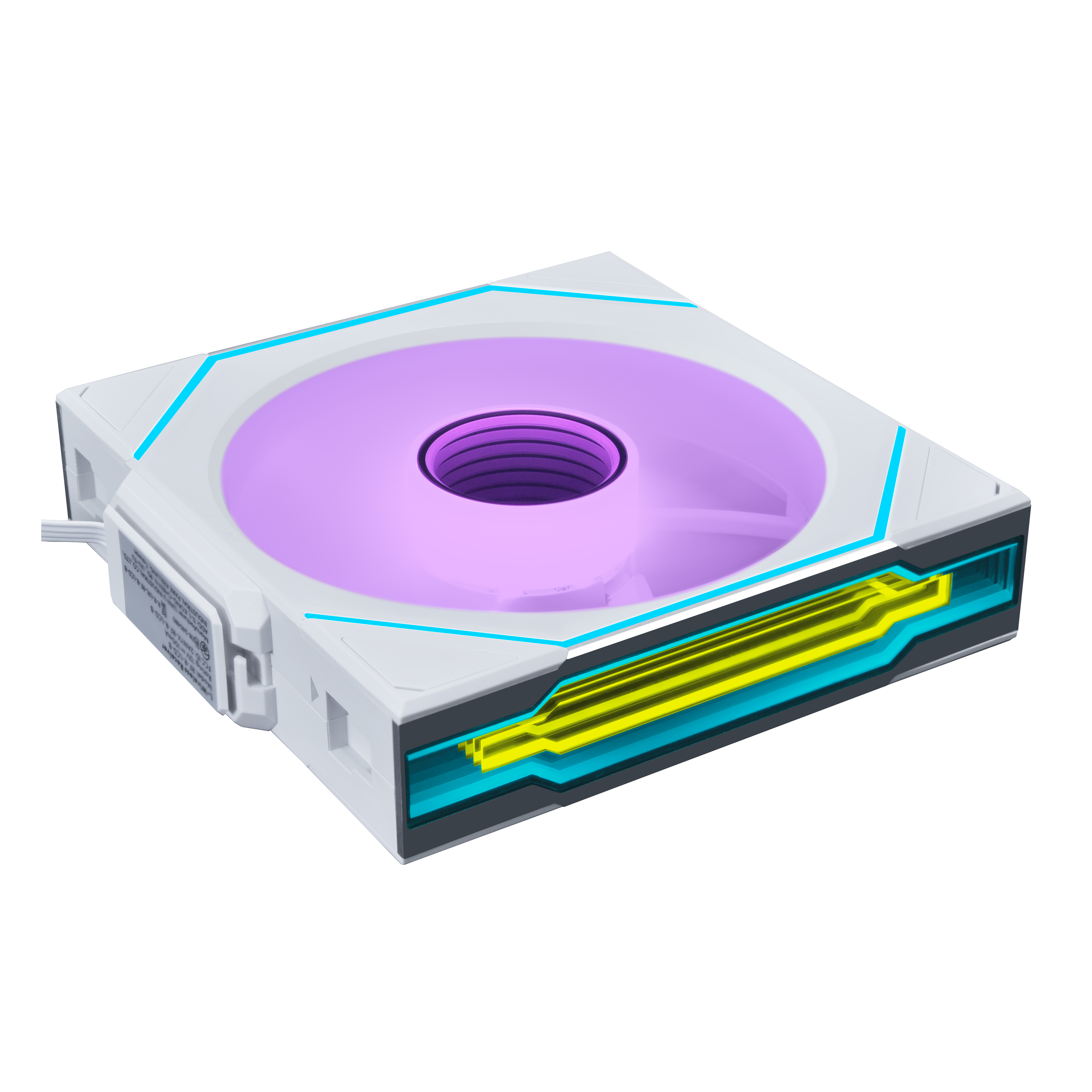Lian Li Uni Fan Sl-infinity Wireless - Gehäuselüfter - 120mm - Weiß Mit Rgb Led - 30 Dba - Gehaeuseluefter