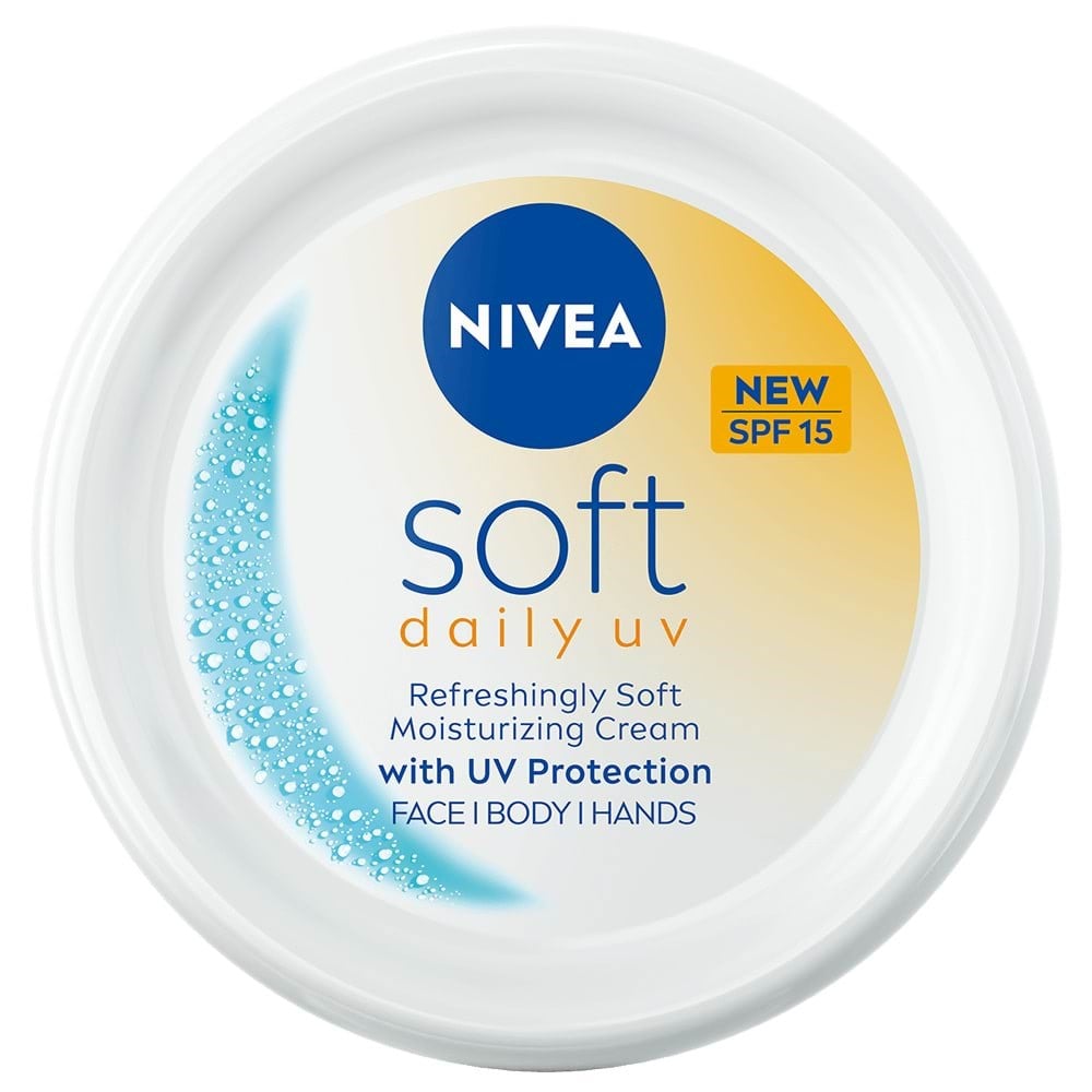 Nivea Soft Erfrischende Feuchtigkeitscrememit Sonnenschutz 100ml - Koerperpflege