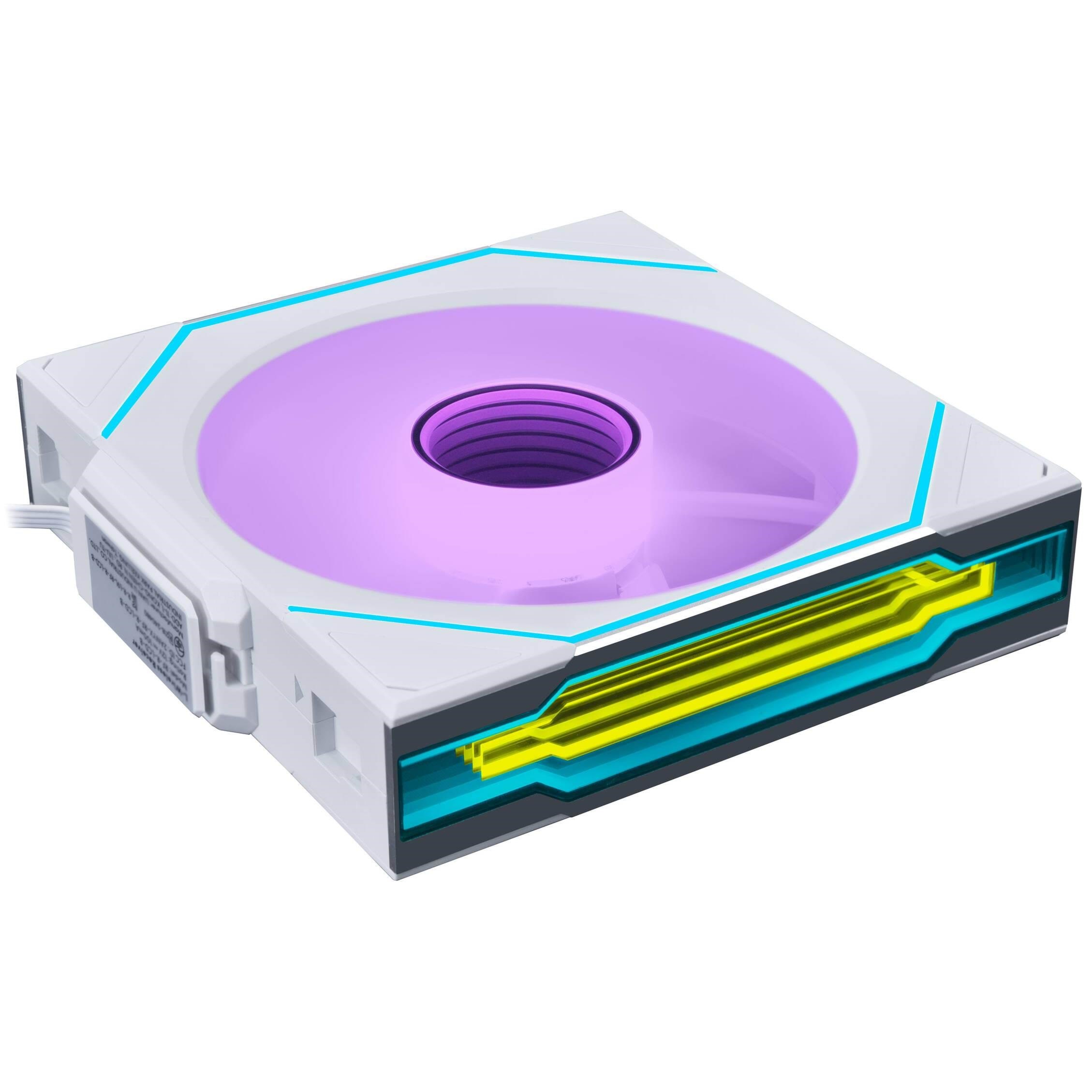 Lian Li Uni Fan SL Inf Wireless Reverse White - 120mm - Gehäuselüfter - 120mm - Weiß Mit Rgb Led - 30 Dba - Gehaeuseluefter