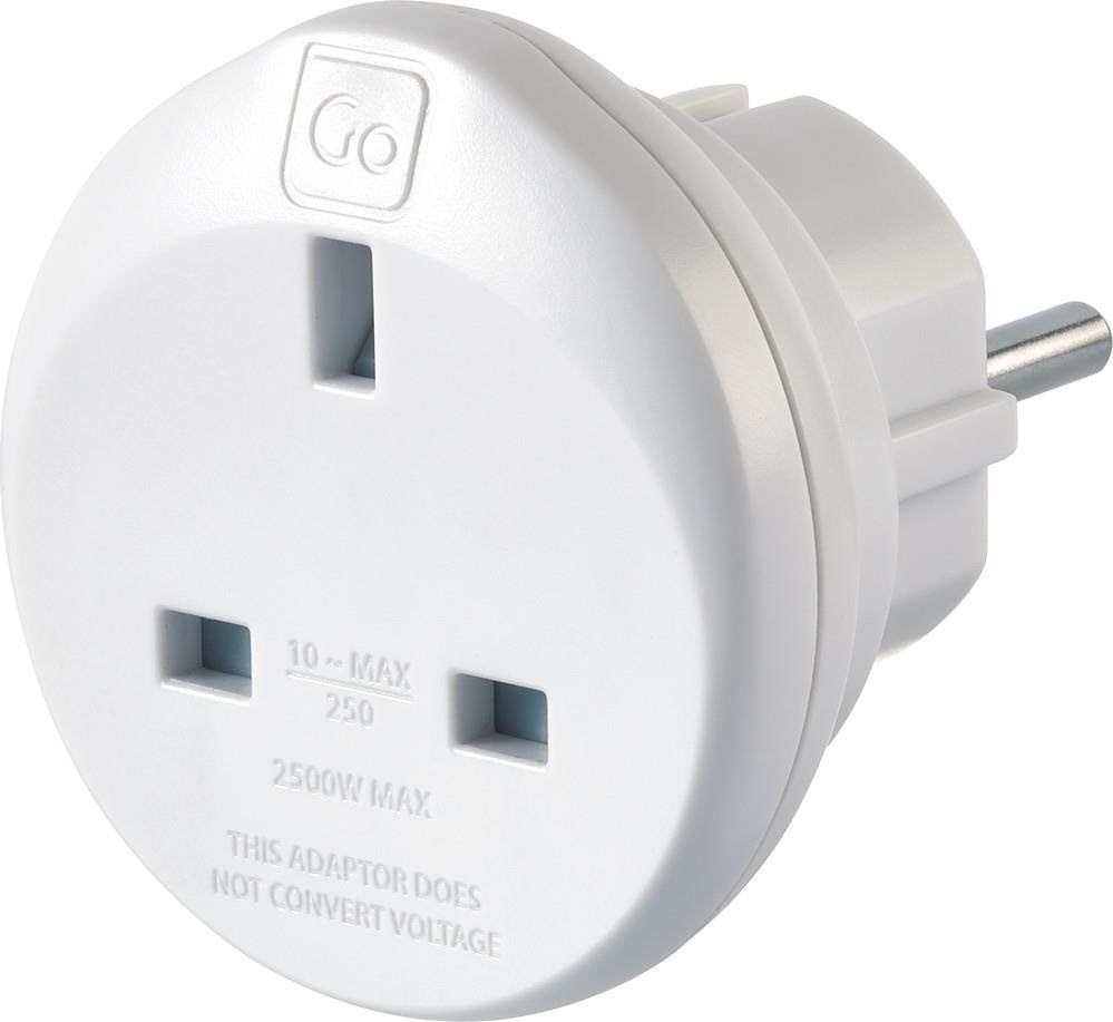 Go Travel Uk-eu-adapter - Handys Adapter Und Ladegeraete 5016326005242