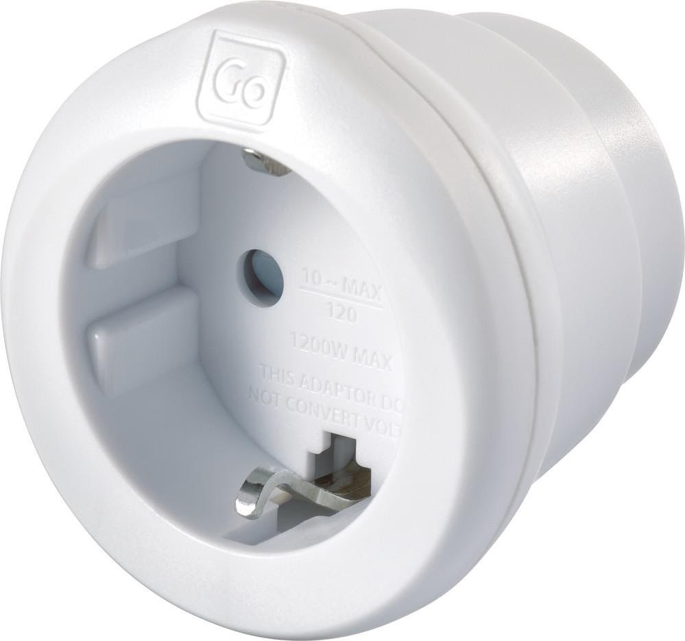 Go Travel Eu-usa Adapter - Handys Adapter Und Ladegeraete