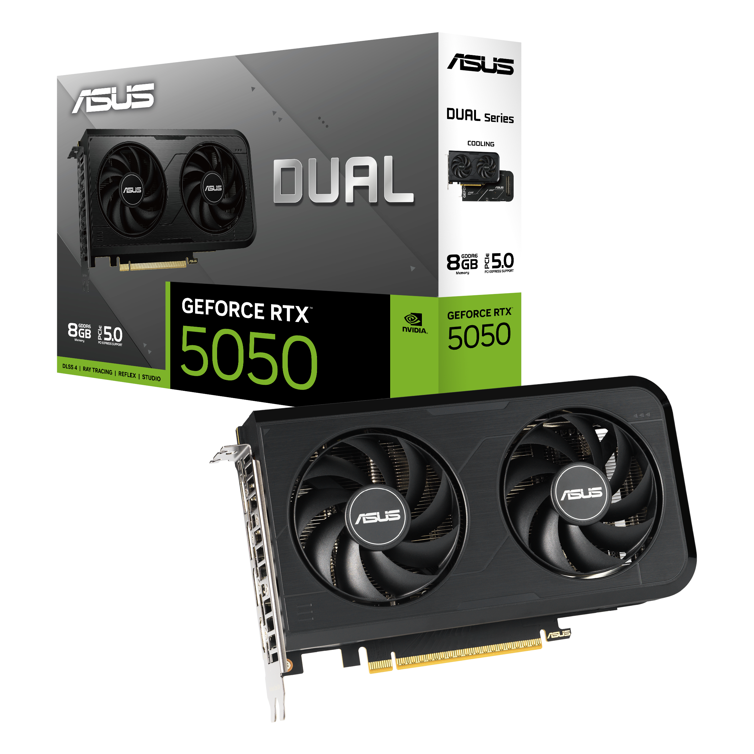 Asus Geforce Rtx 5050 Dual OC - 8gb Gddr6 Ram - Grafikkarte