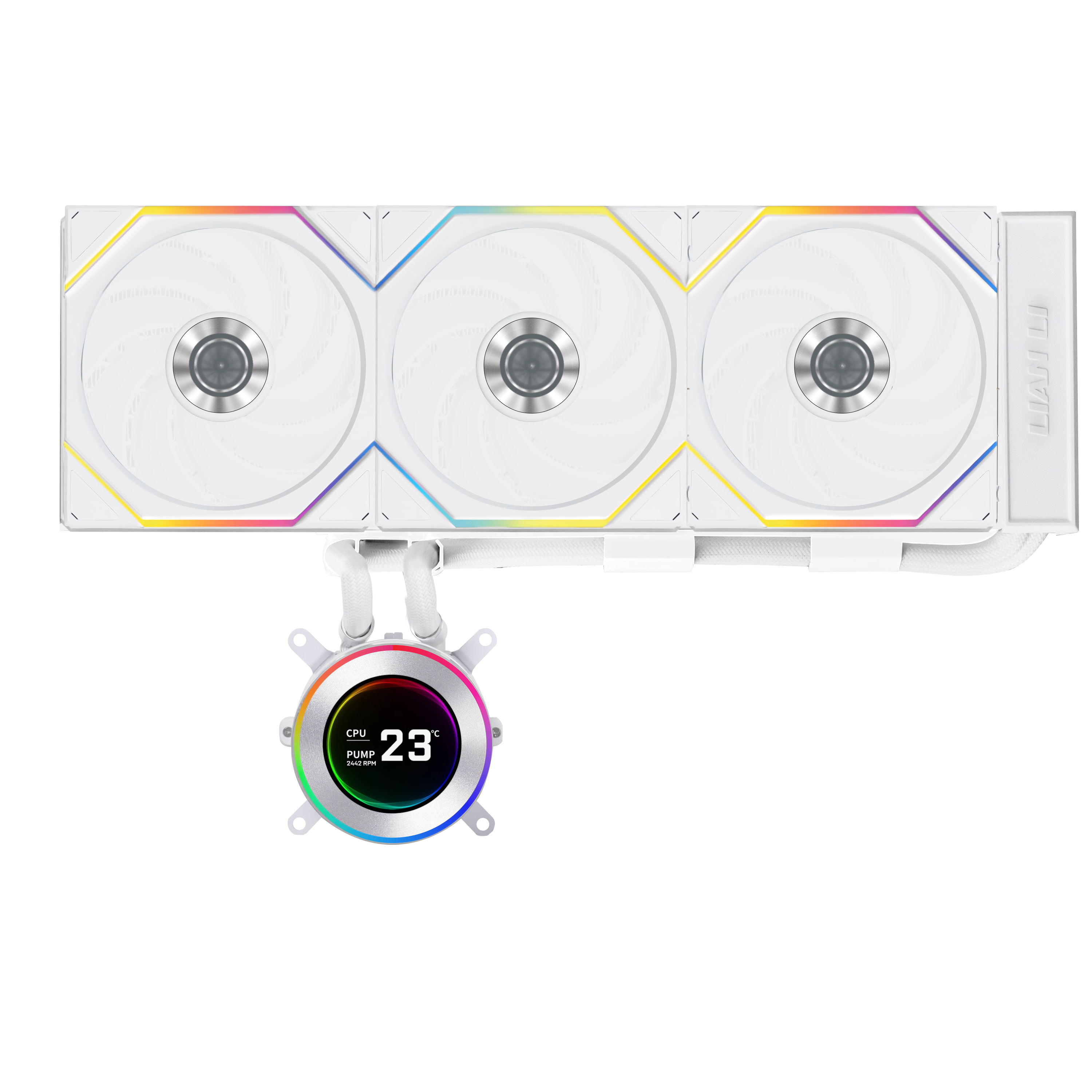 Lian Li Hydroshift II Lcd-c 360tl Wireless White - Cpu-wasserkühlung - Max 28 Dba - Cpu Kuehler