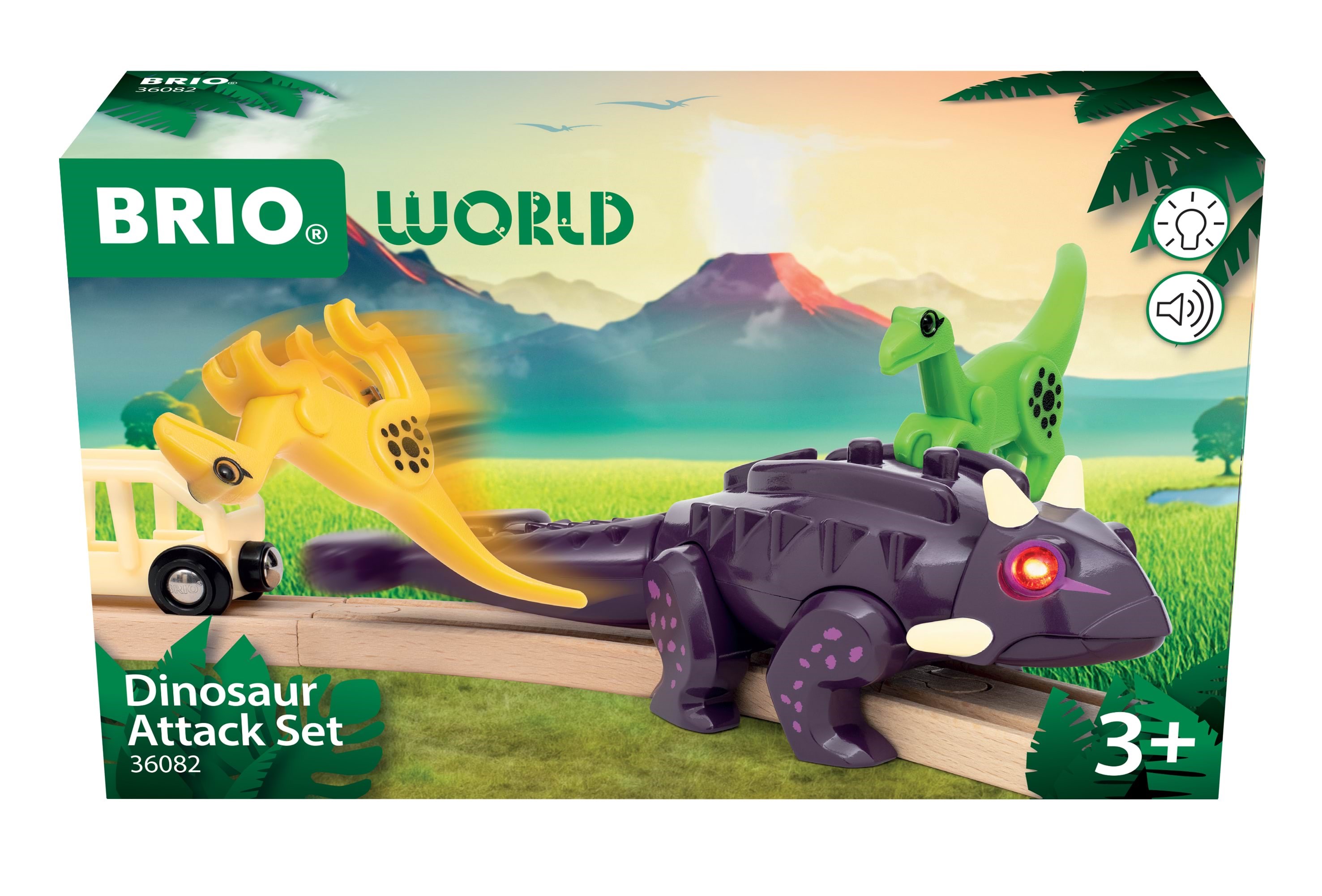 Brio Dinosaurier Ankylosaurus - Brio Train 36082