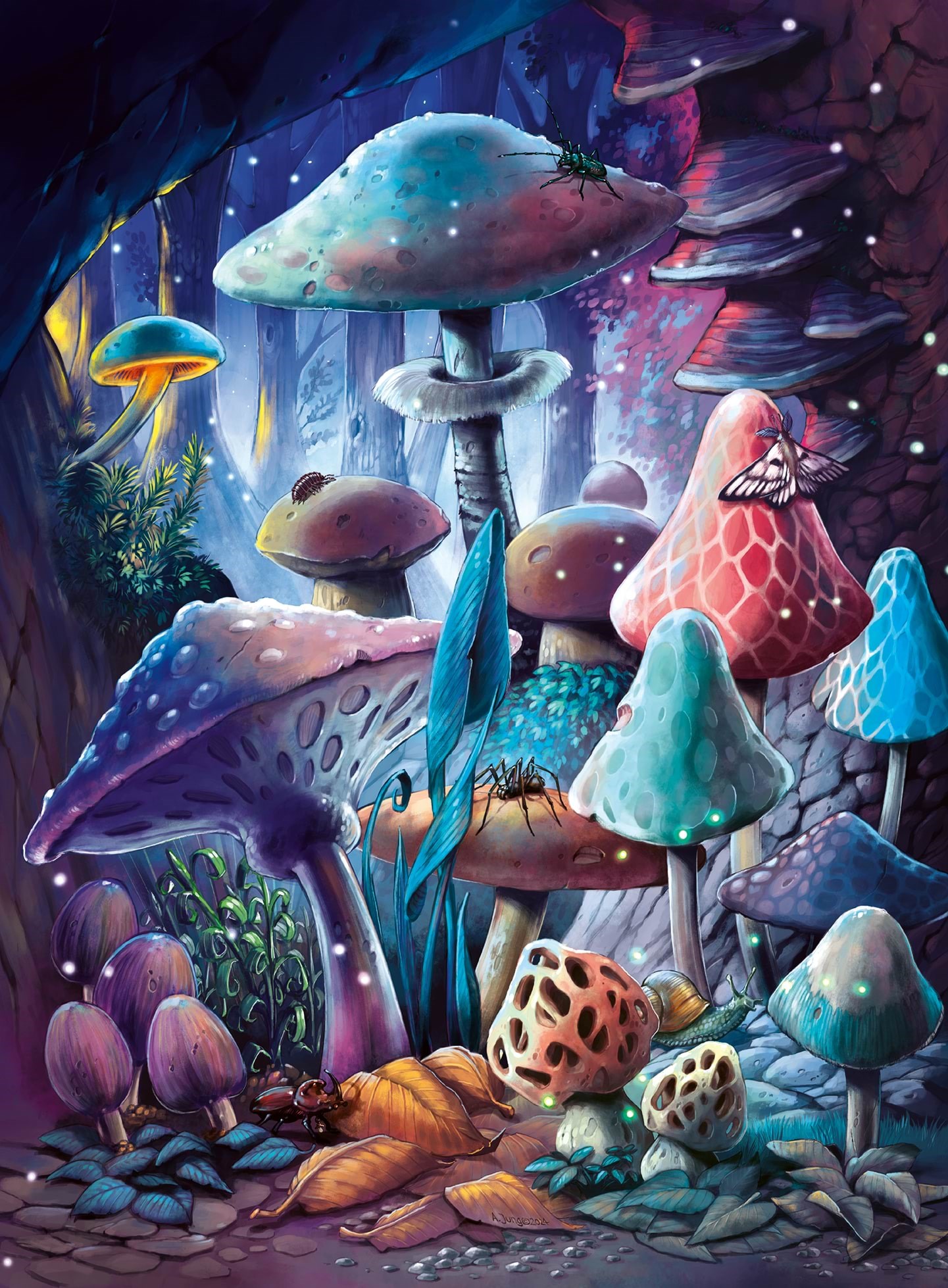 Ravensburger Pilze im Mondschein - Puzzle