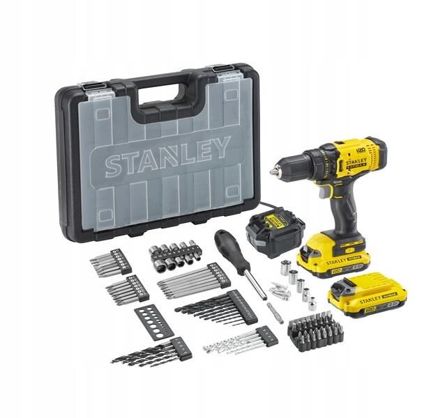 Stanley Drill-driver Set With Two Batteries - Schraubbohrmaschinen